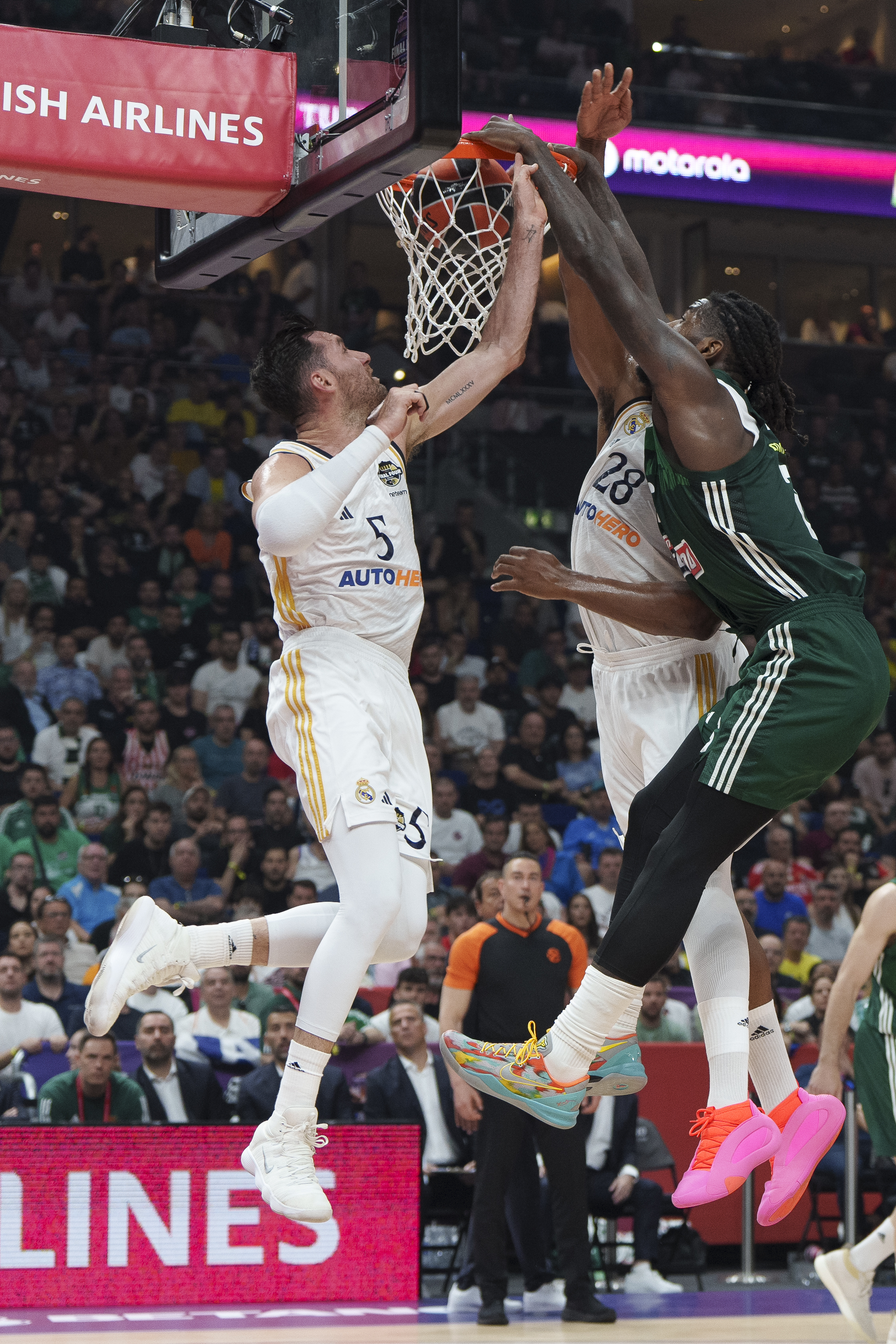 Rudy Fernández, durante la final contra Panathinaikos.