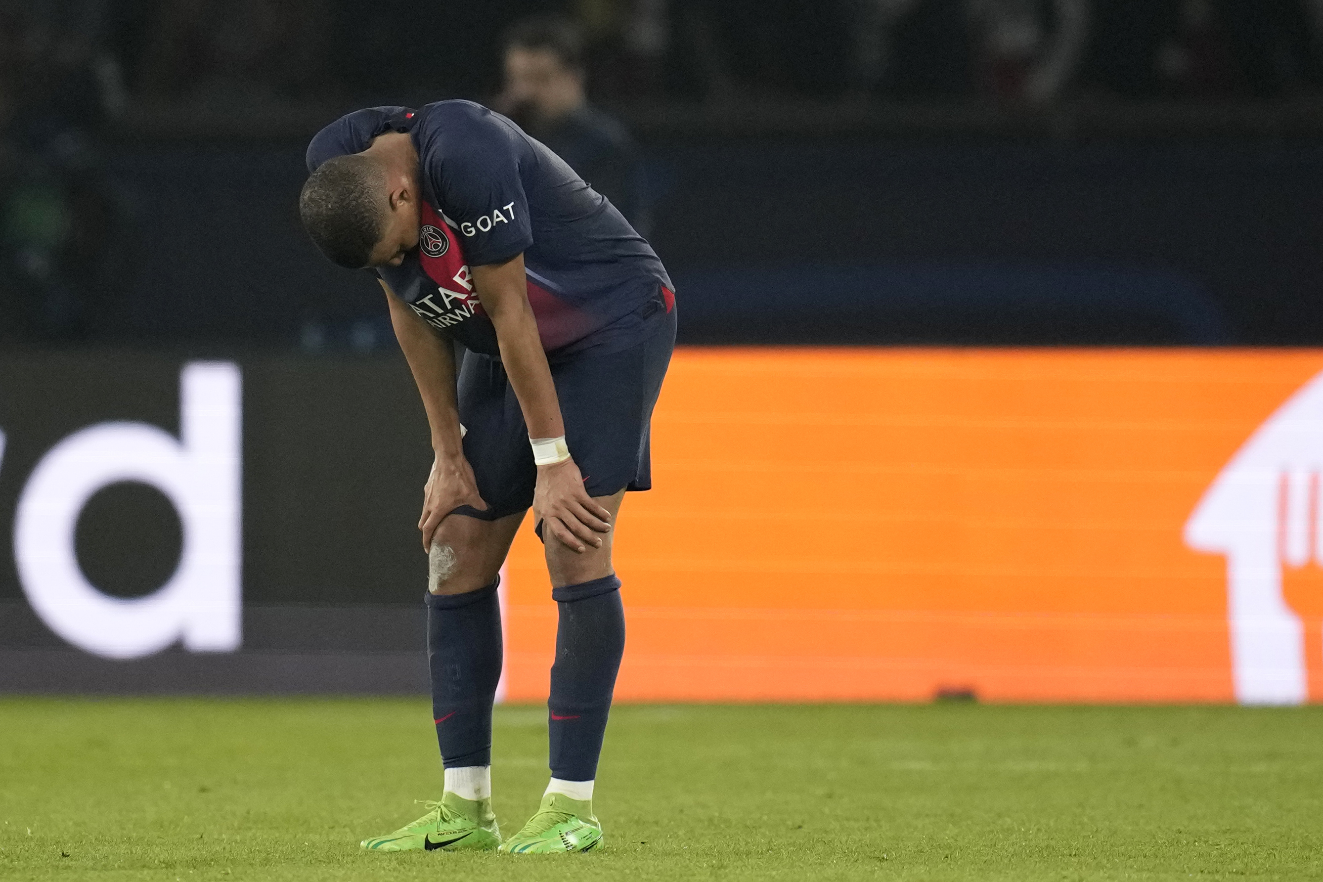 Mbappé, tras el partido contra el Dortmund.