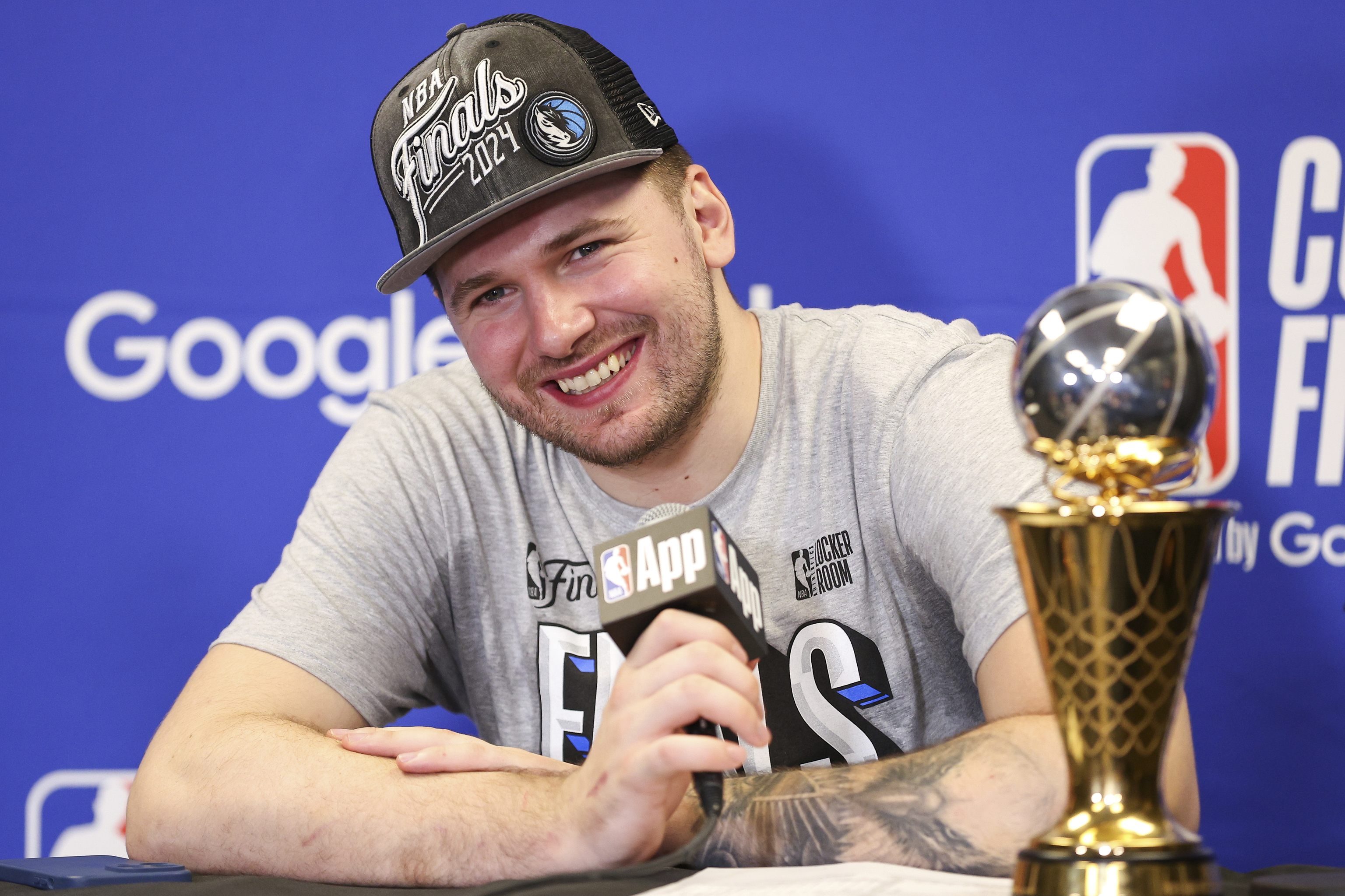 Doncic, tras conquistar la Conferencia Oeste.