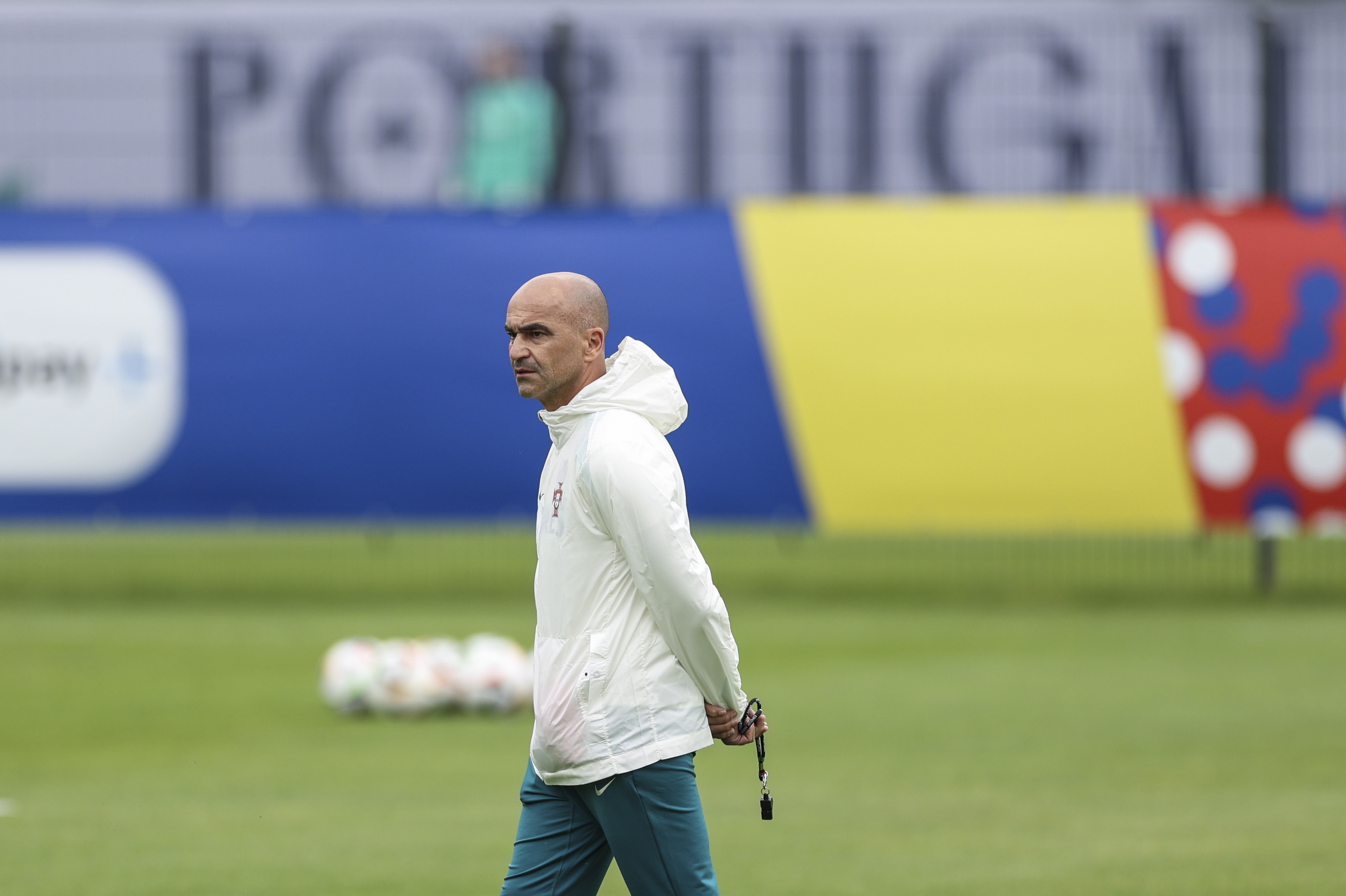 El seleccionador de Portugal, Roberto Martínez.