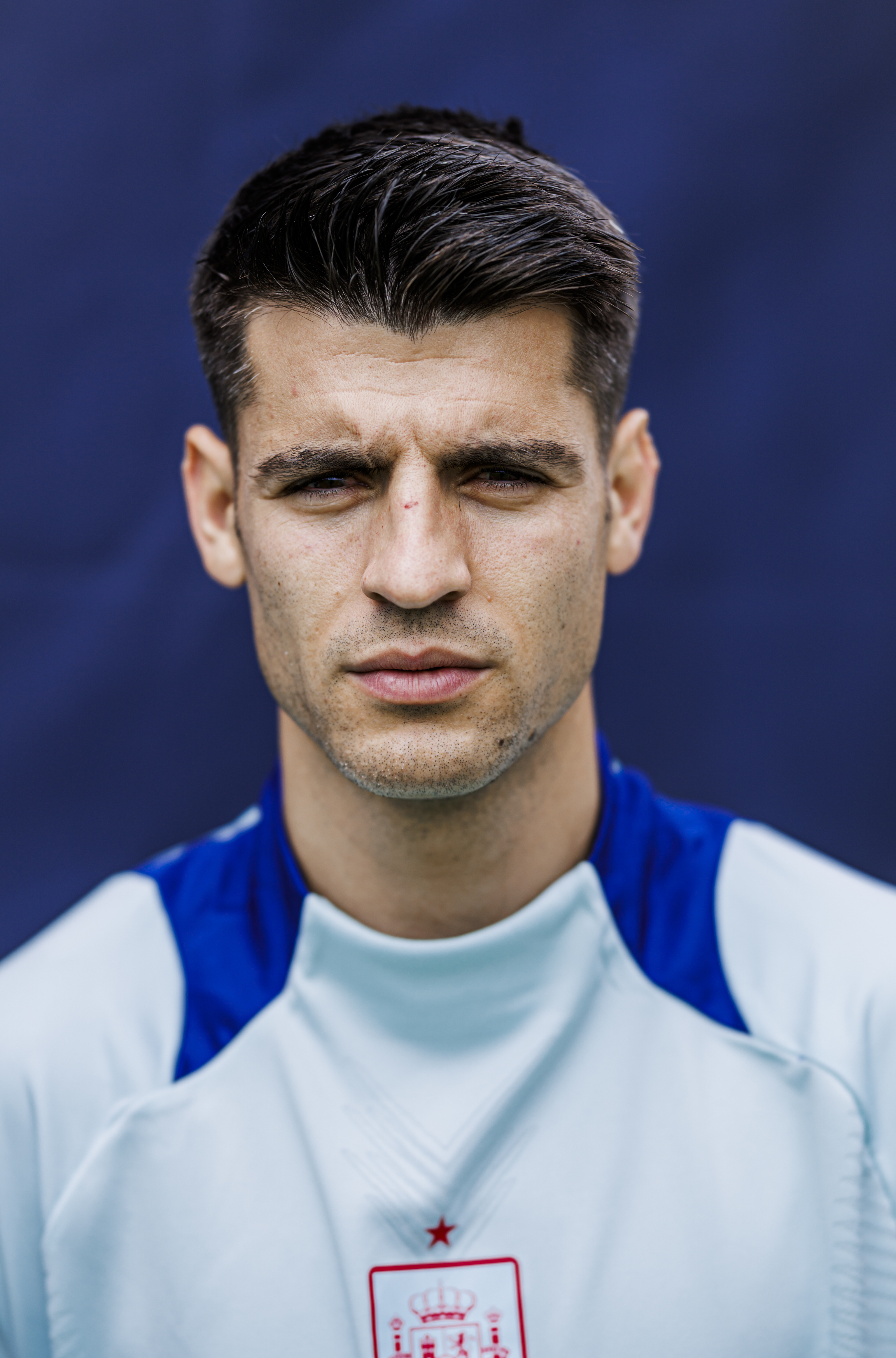 Álvaro Morata, capitán de la selección.