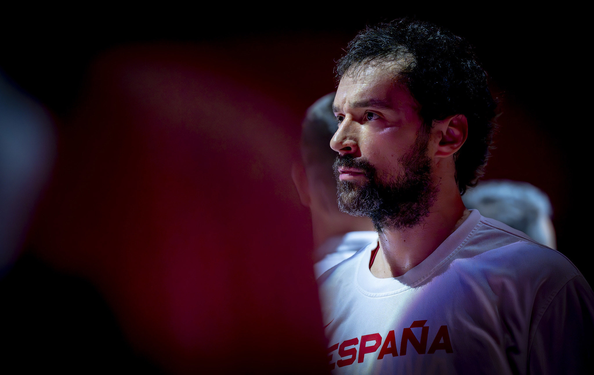 Llull, durante uno de los partidos en el Preolímpico.