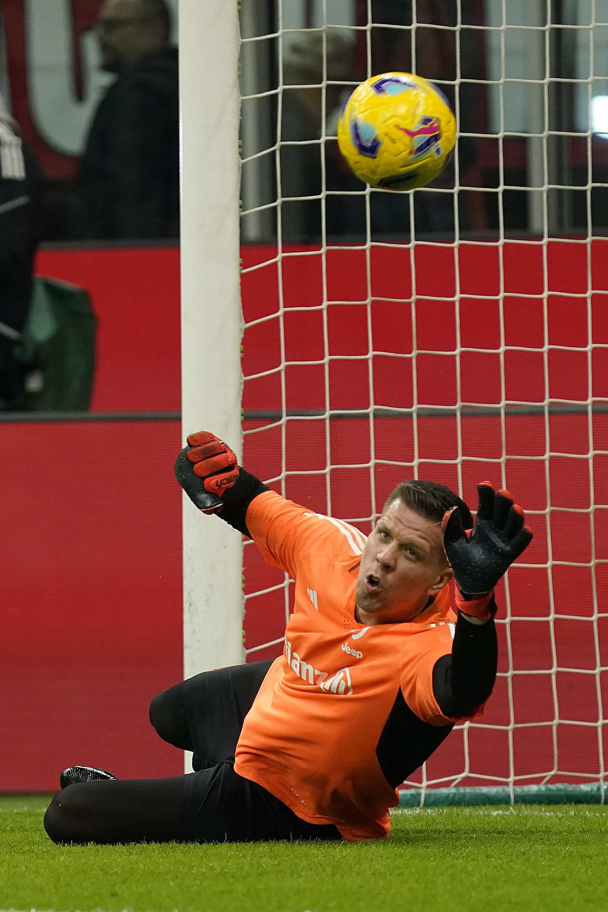 Szczesny, durante un partido con la Juventus de la pasada temporada.