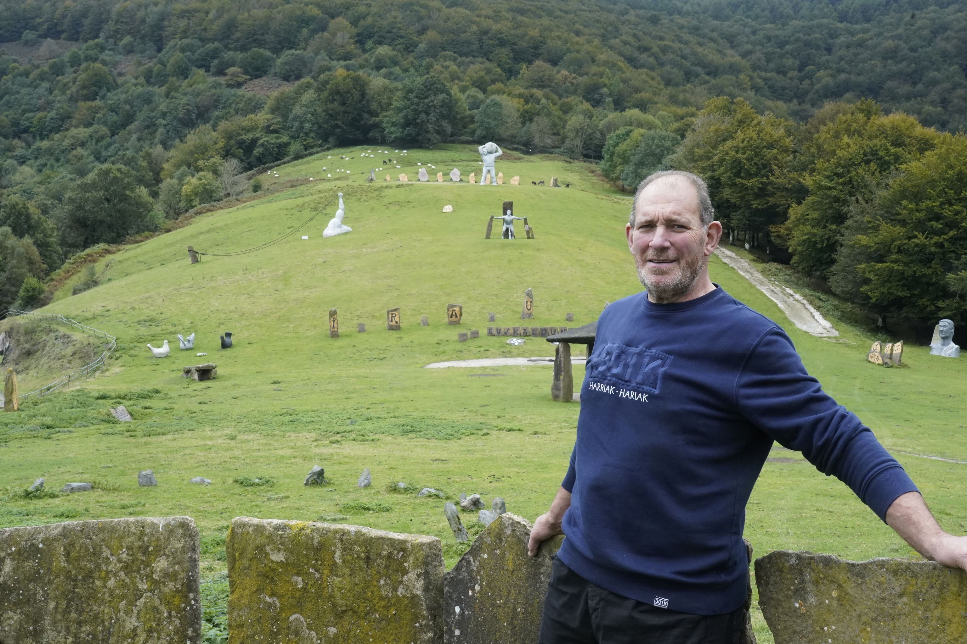 Iñaki Perurena, ex levantador de piedras