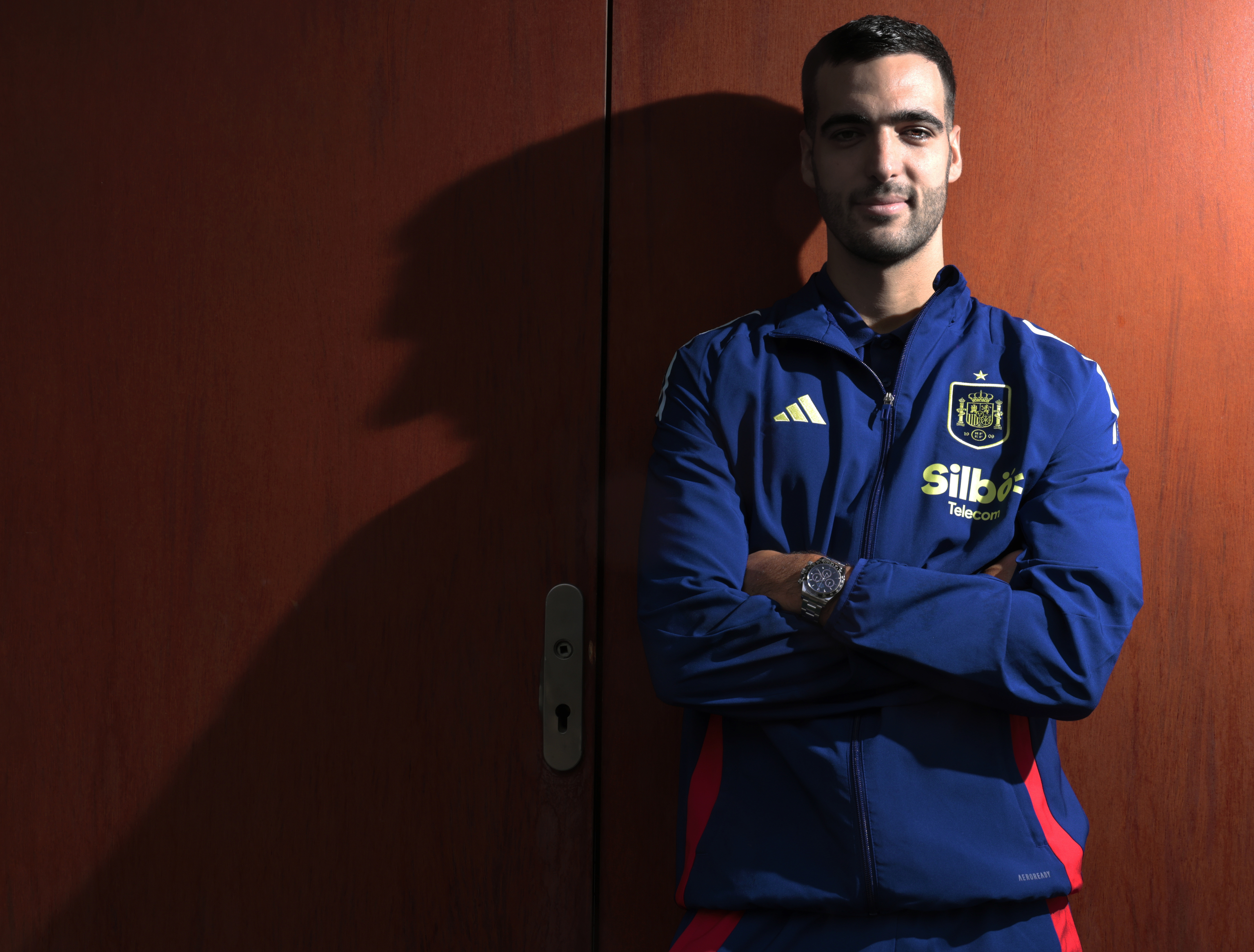 Mikel Merino, jugador de la selección y del Arsenal.