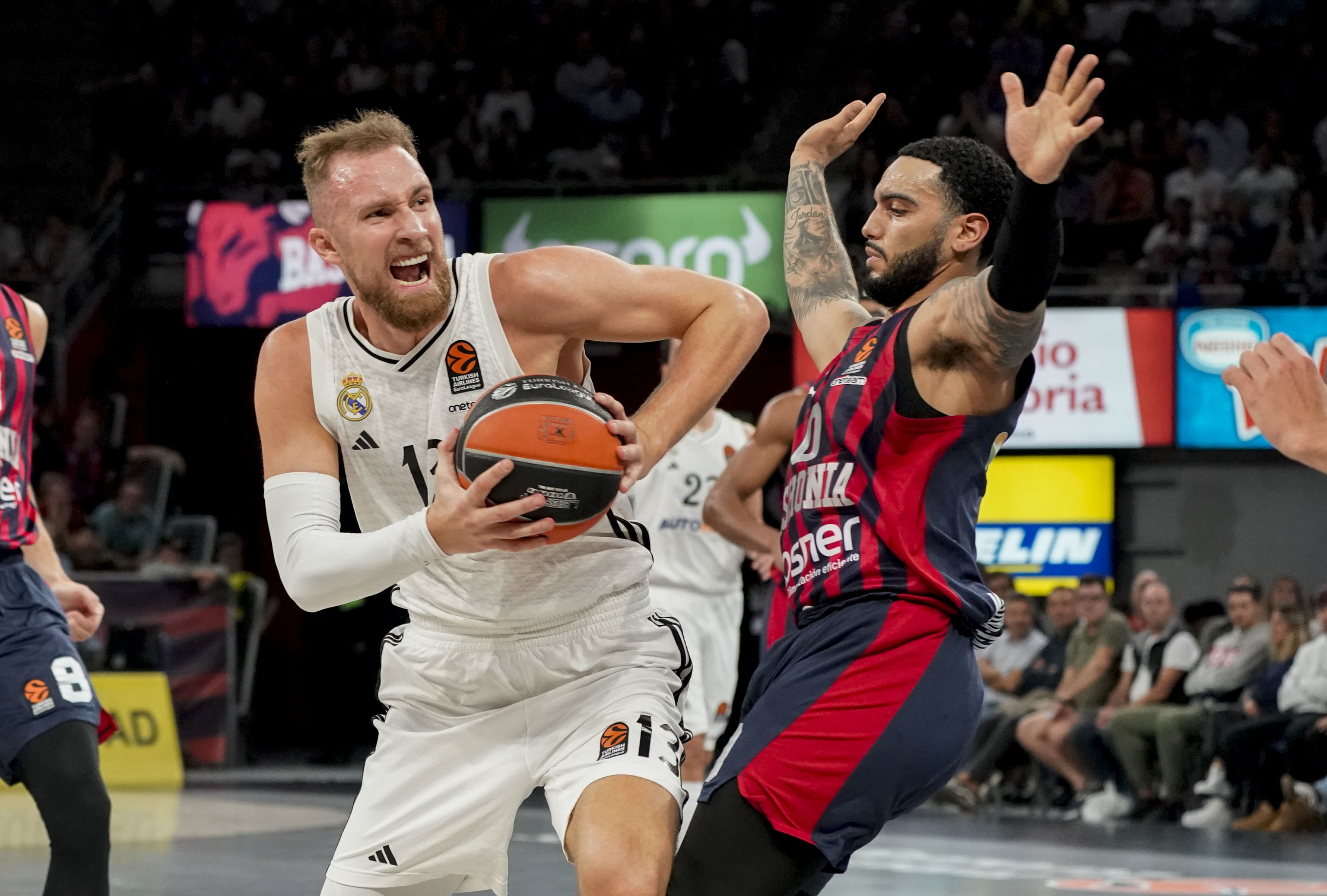 Musa, durante el partido contra el Baskonia.