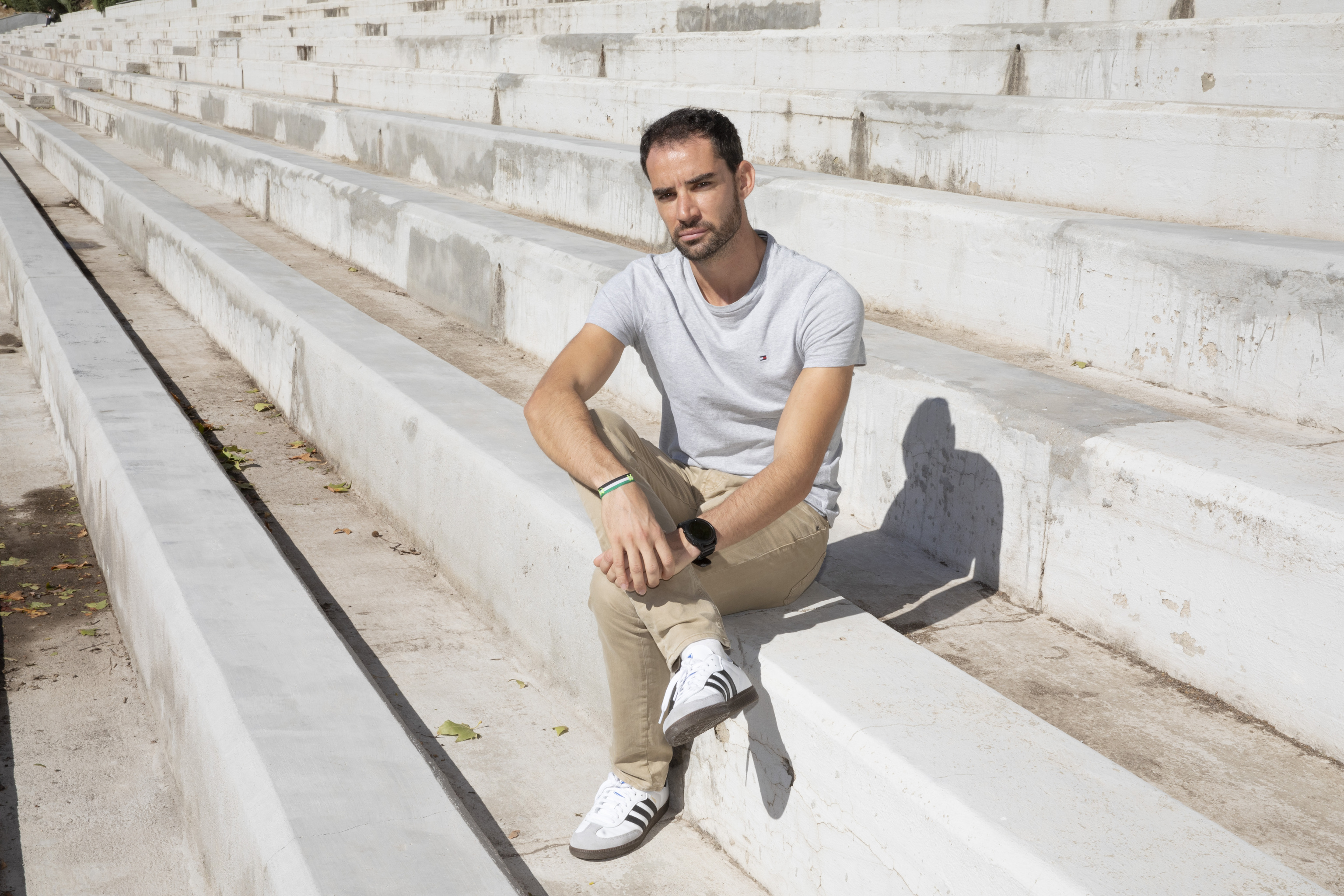 Álvaro Martín, en las instalaciones de la Universidad Complutense.