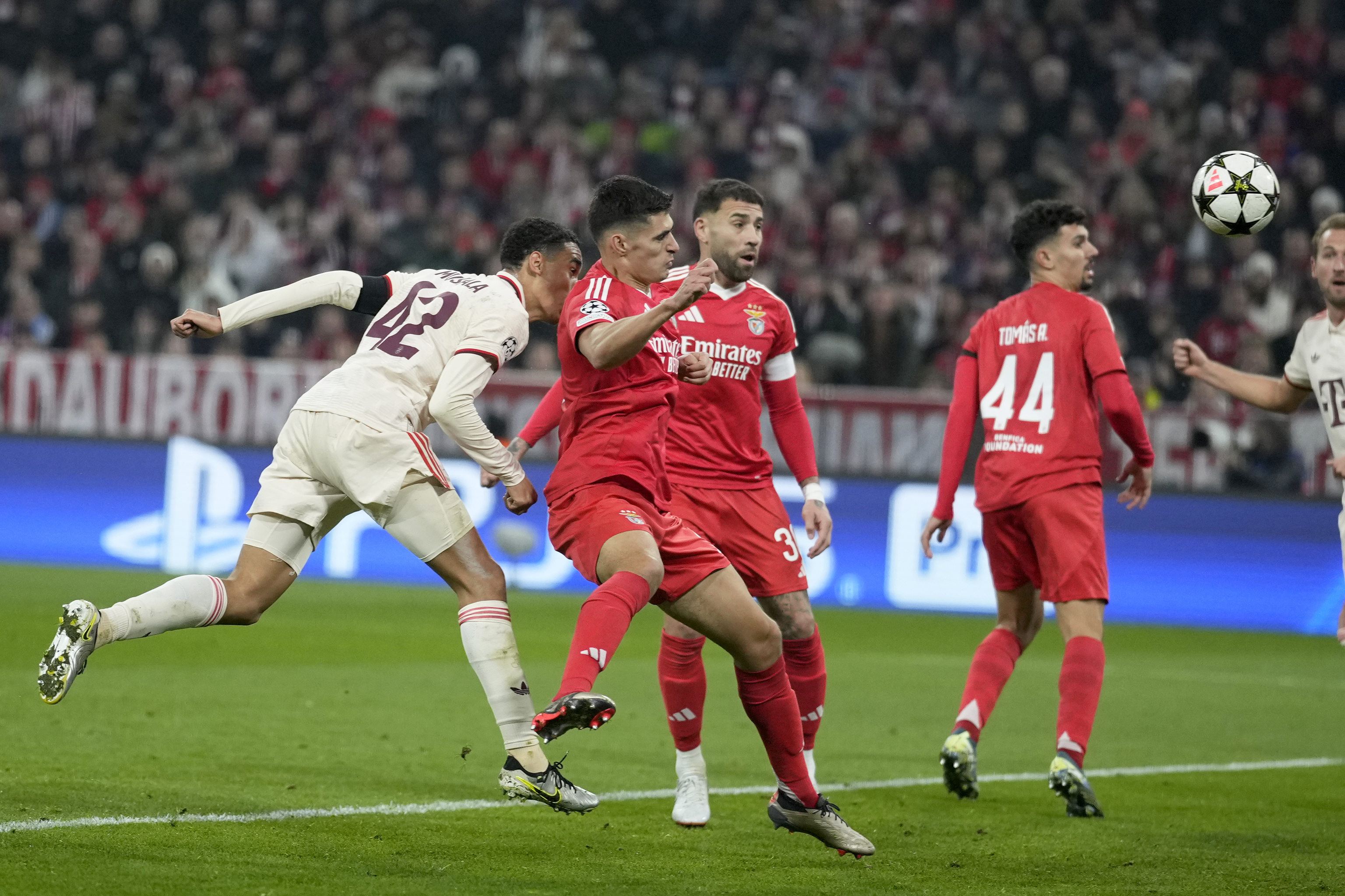 El cabezazo de Musiala para el triunfo del Bayern.