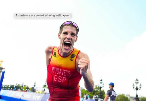 Nil Riudavets, tras ganar el bronce en los Juegos Paralímpicos de París.