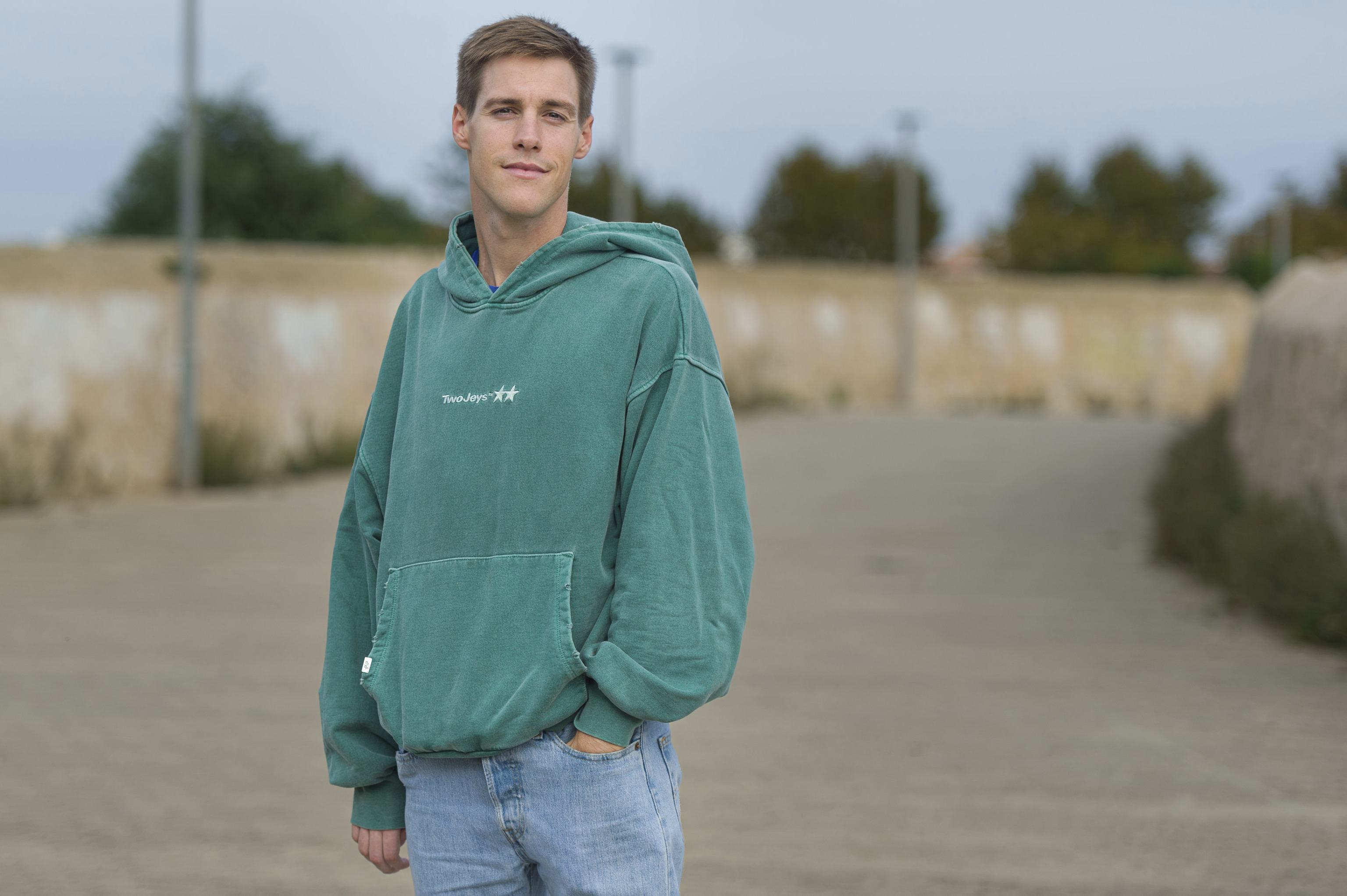 Nil Riudavets, en Mahón.