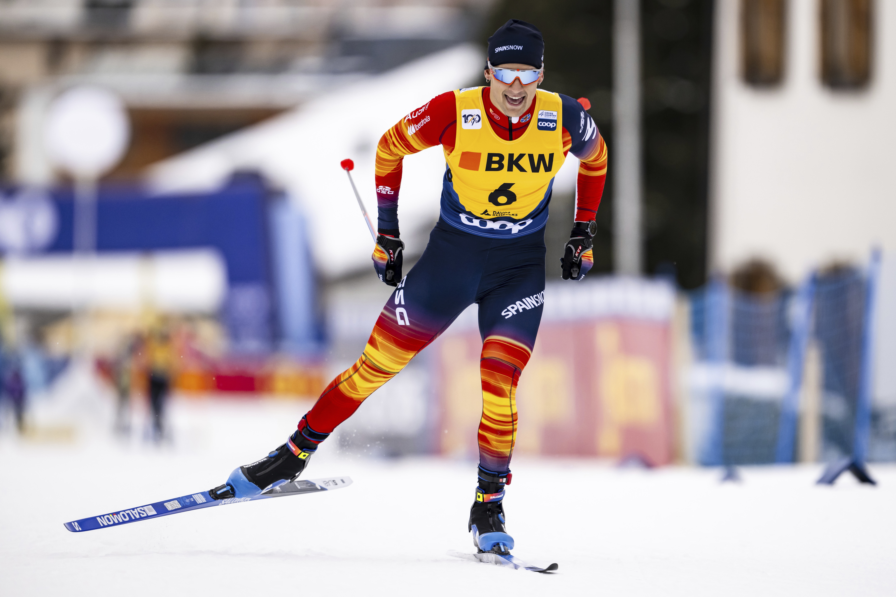 Jaume Pueyo, en competición, el pasado fin de semana.