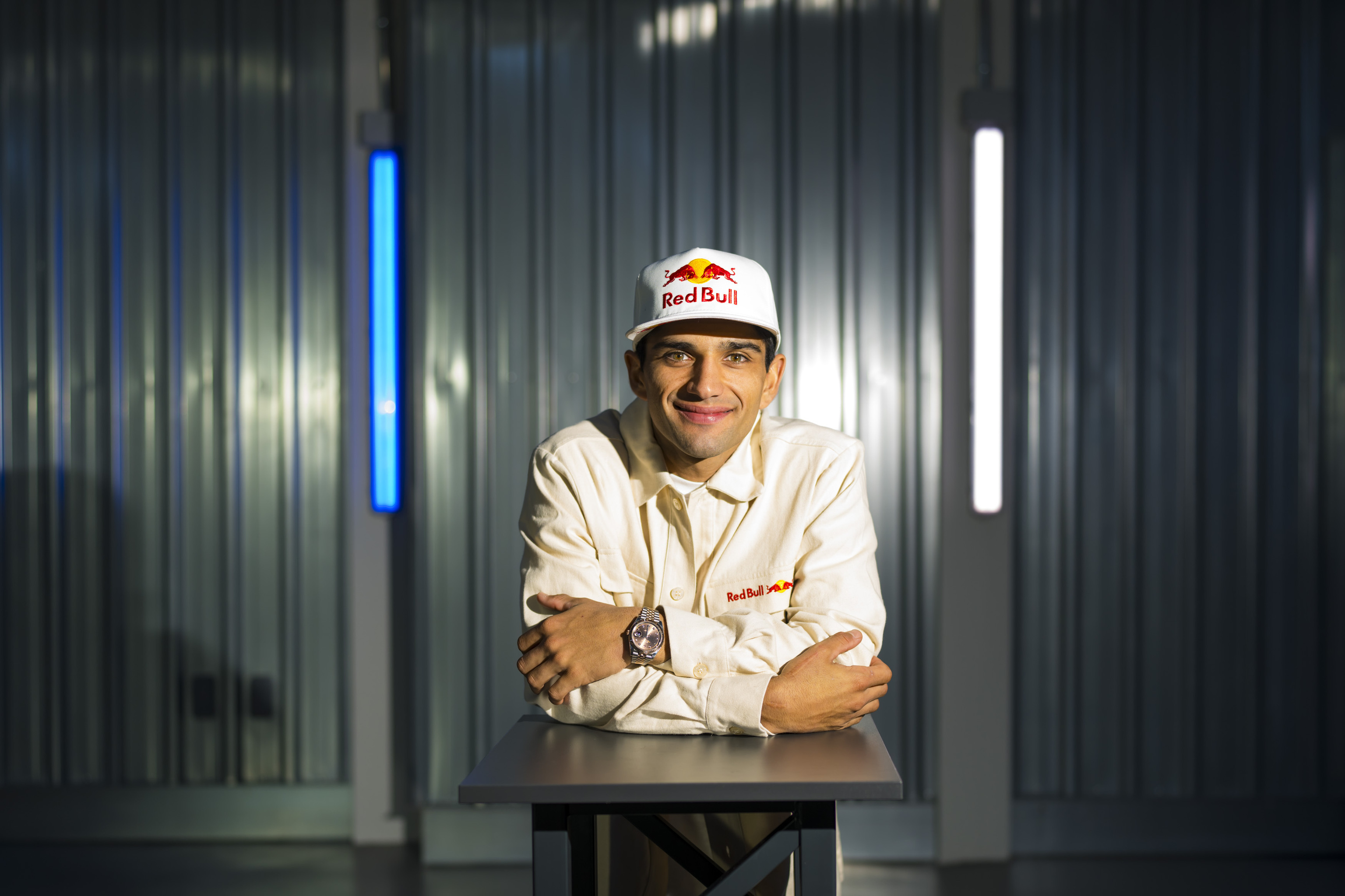 Jorge Martín, en las instalaciones de su patrocinador.