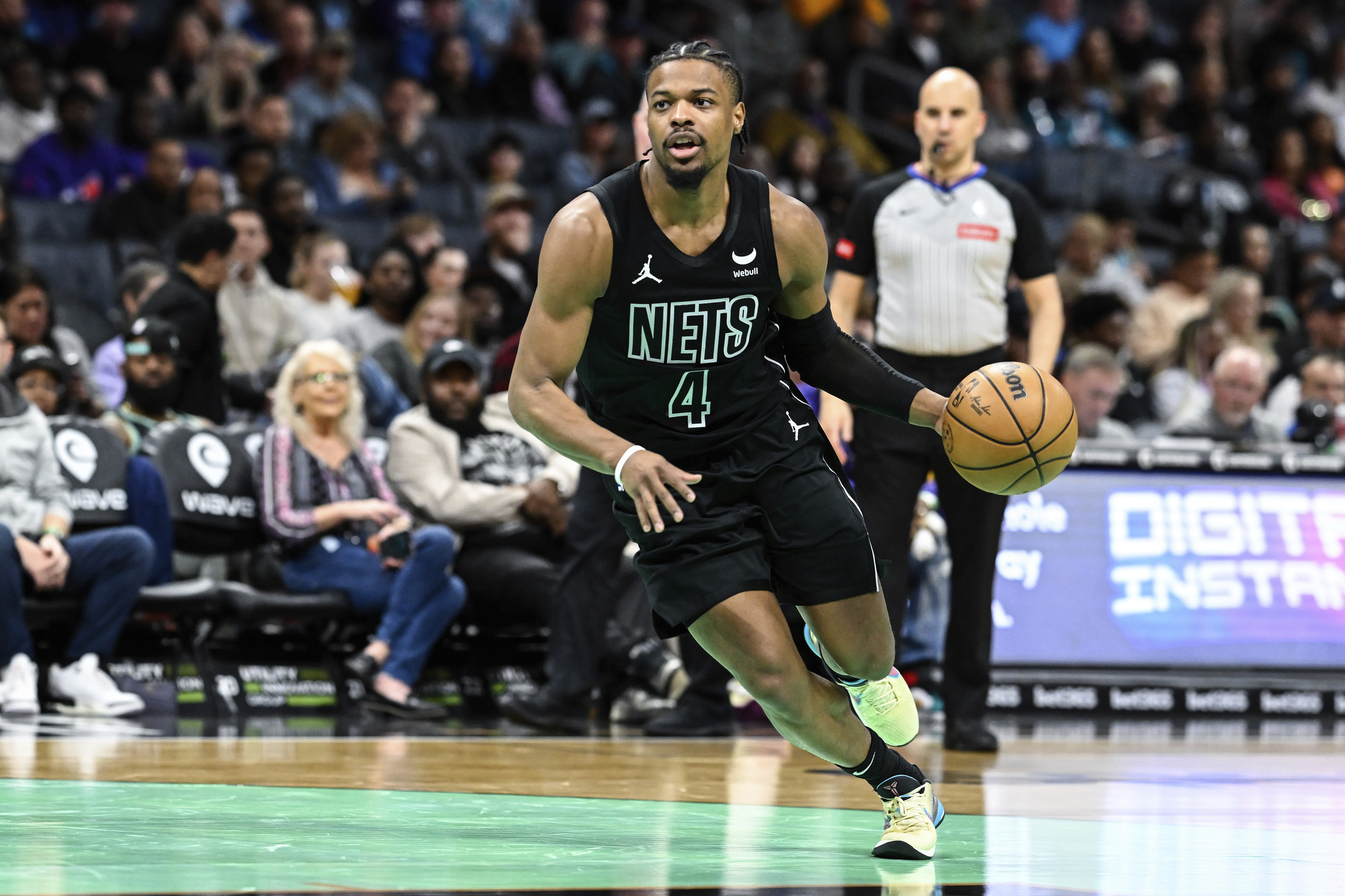 Dennis Smith Jr., la temporada pasada con los Nets.
