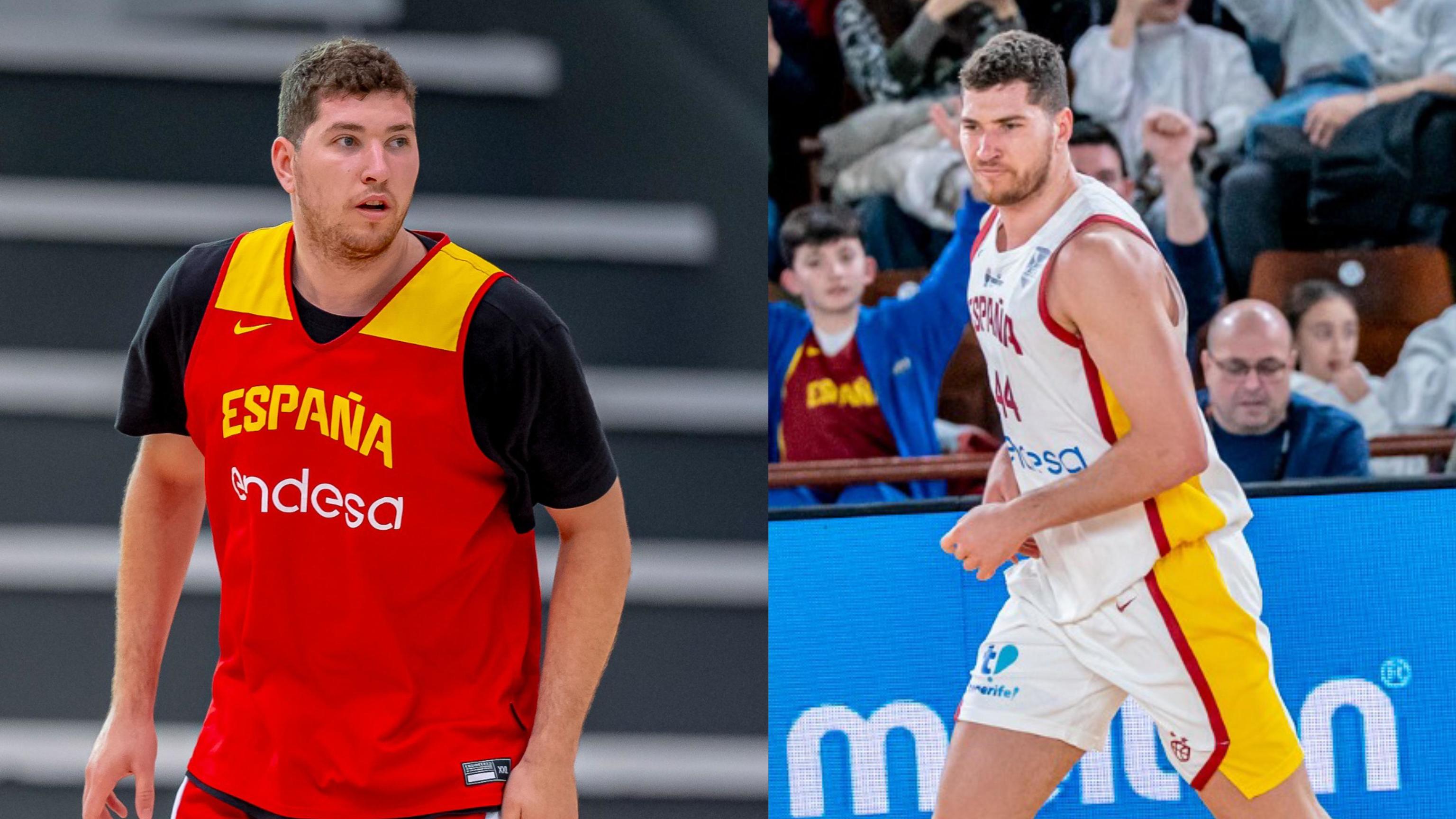 Dos imágenes de Joel Parra: el pasado verano y este domingo.