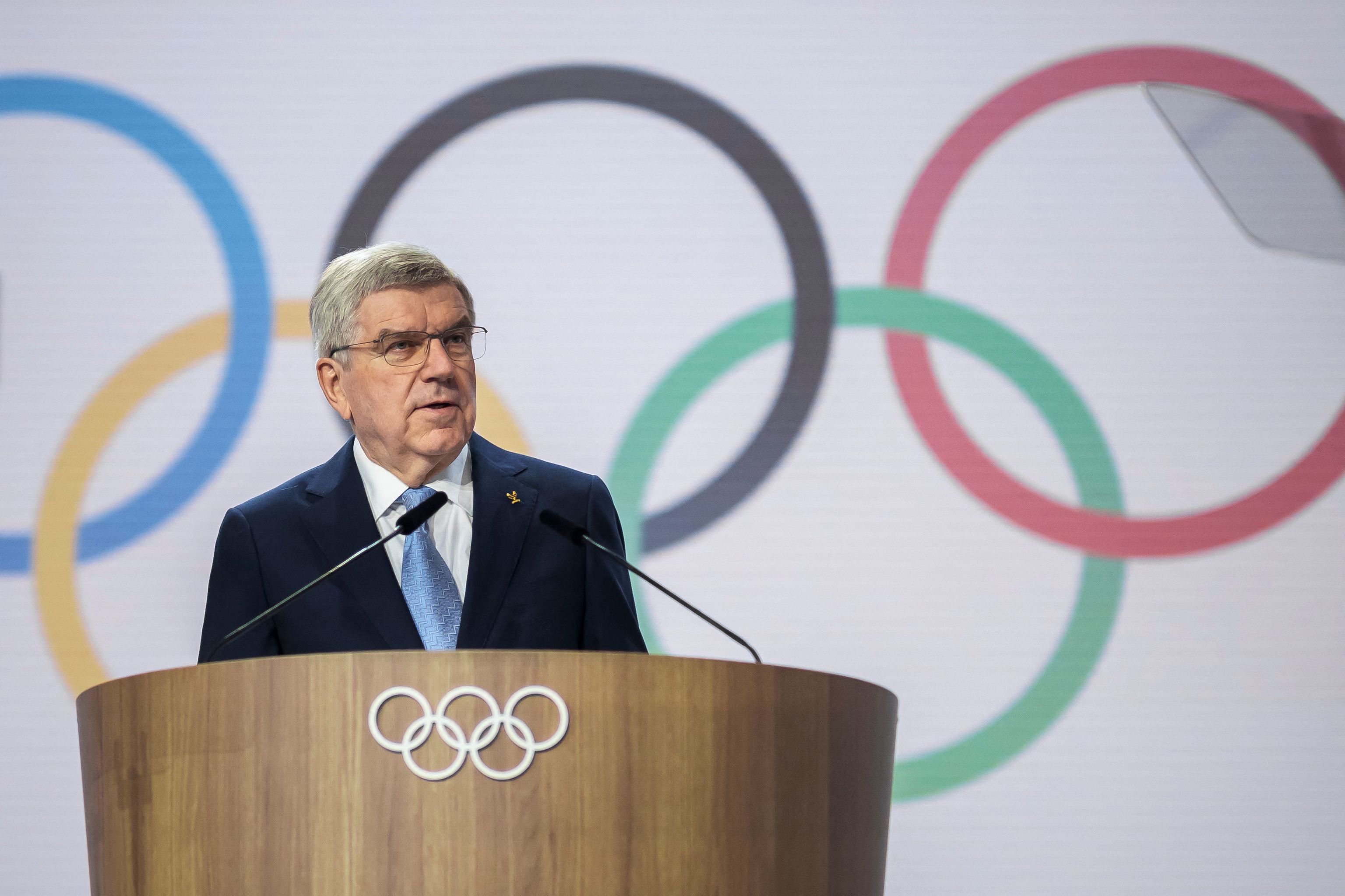 El actual presidente, Thomas Bach.