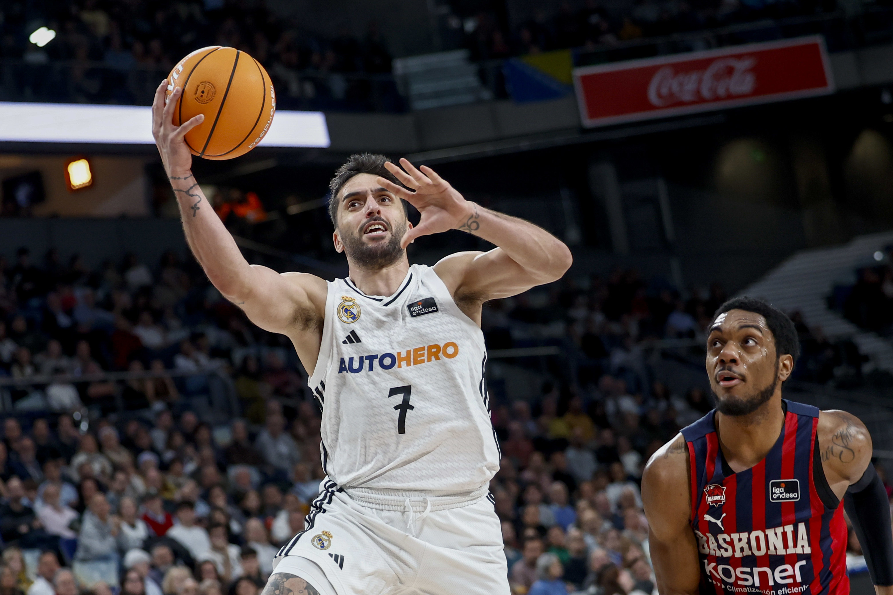 Campazzo, ante el Baskonia.