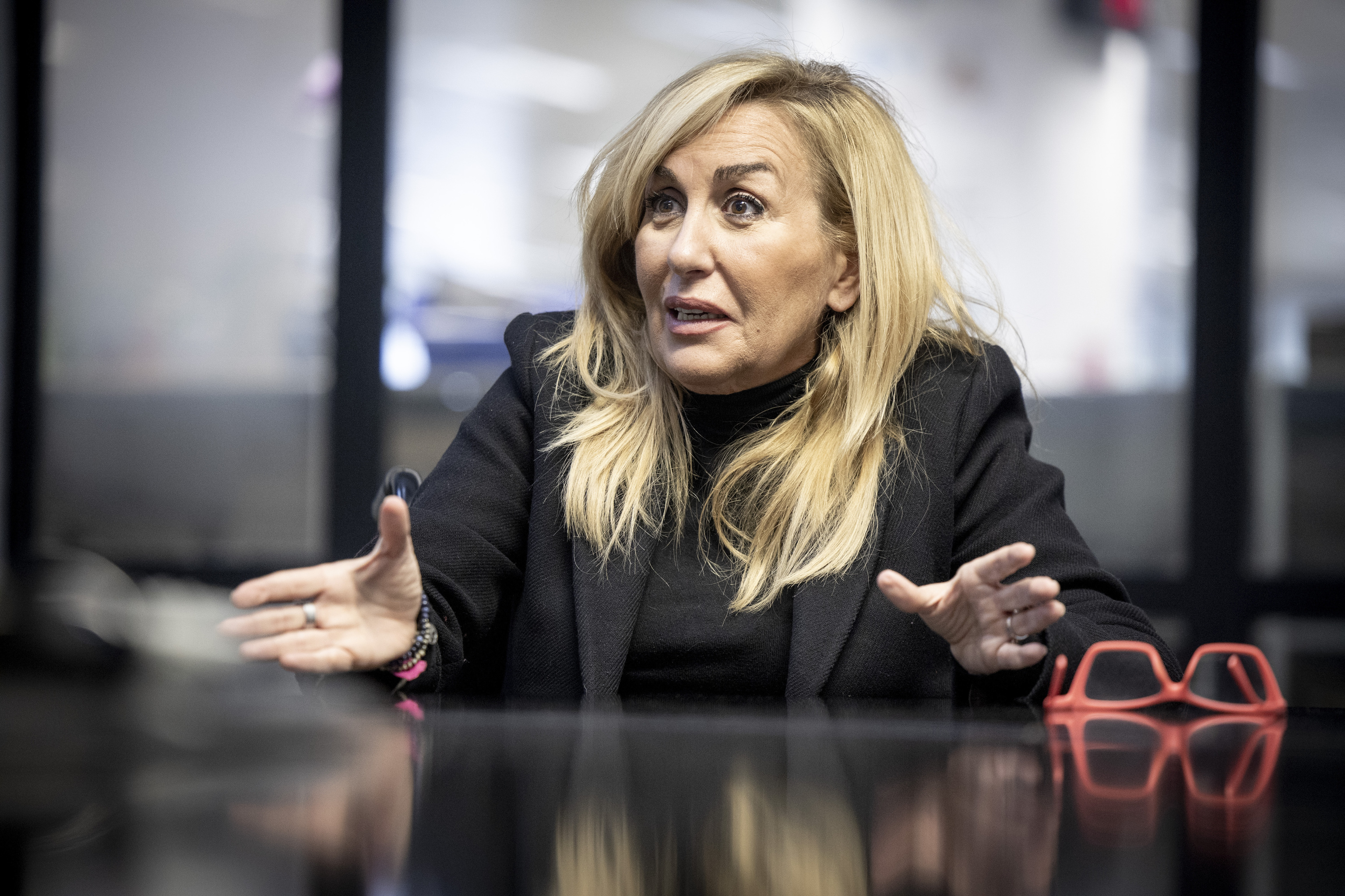 Tato, durante su encuentro con EL MUNDO.