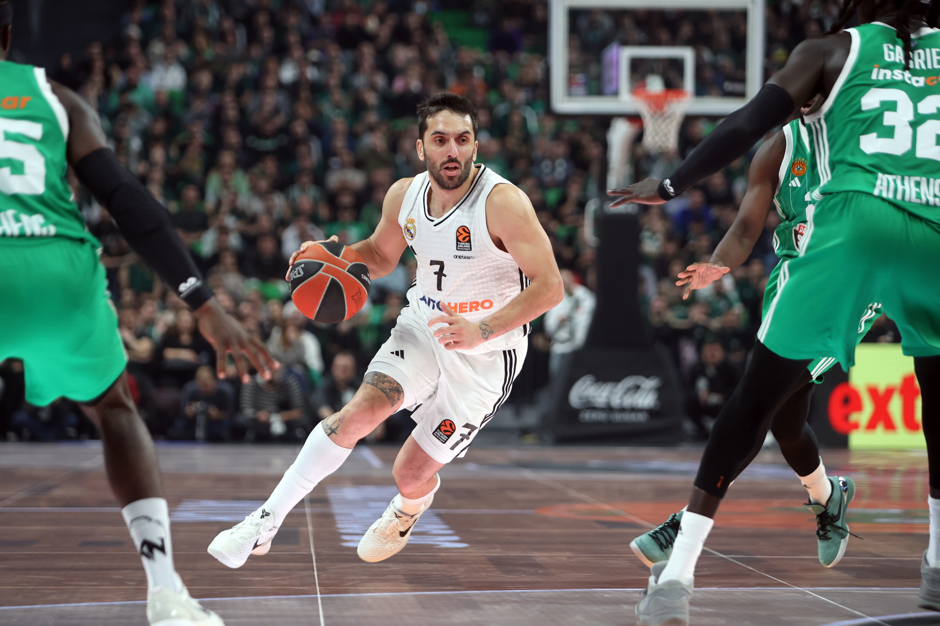 Campazzo, ante el Panathinaikos-