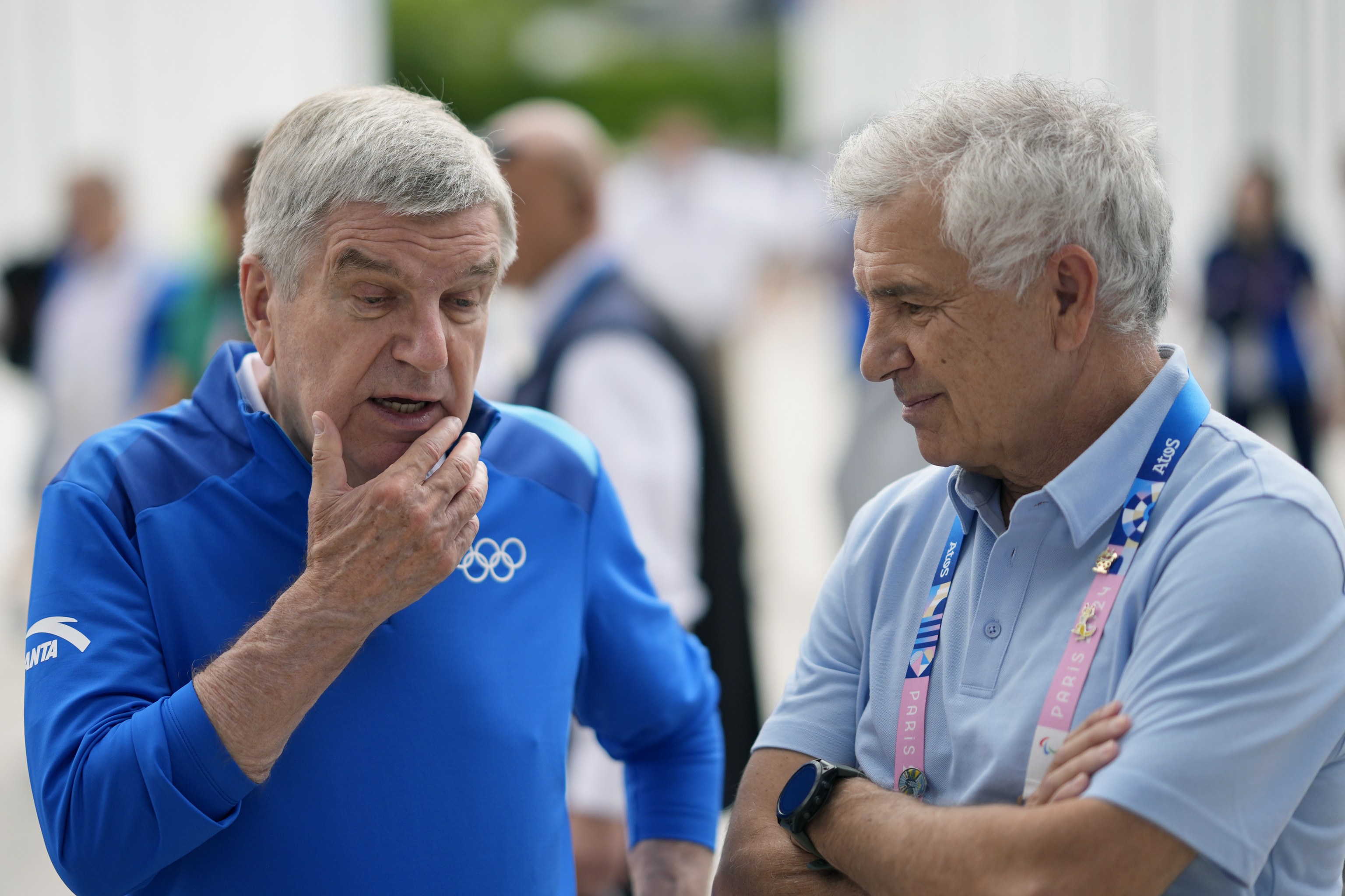 Thomas Bach y Samaranch Salisachs.
