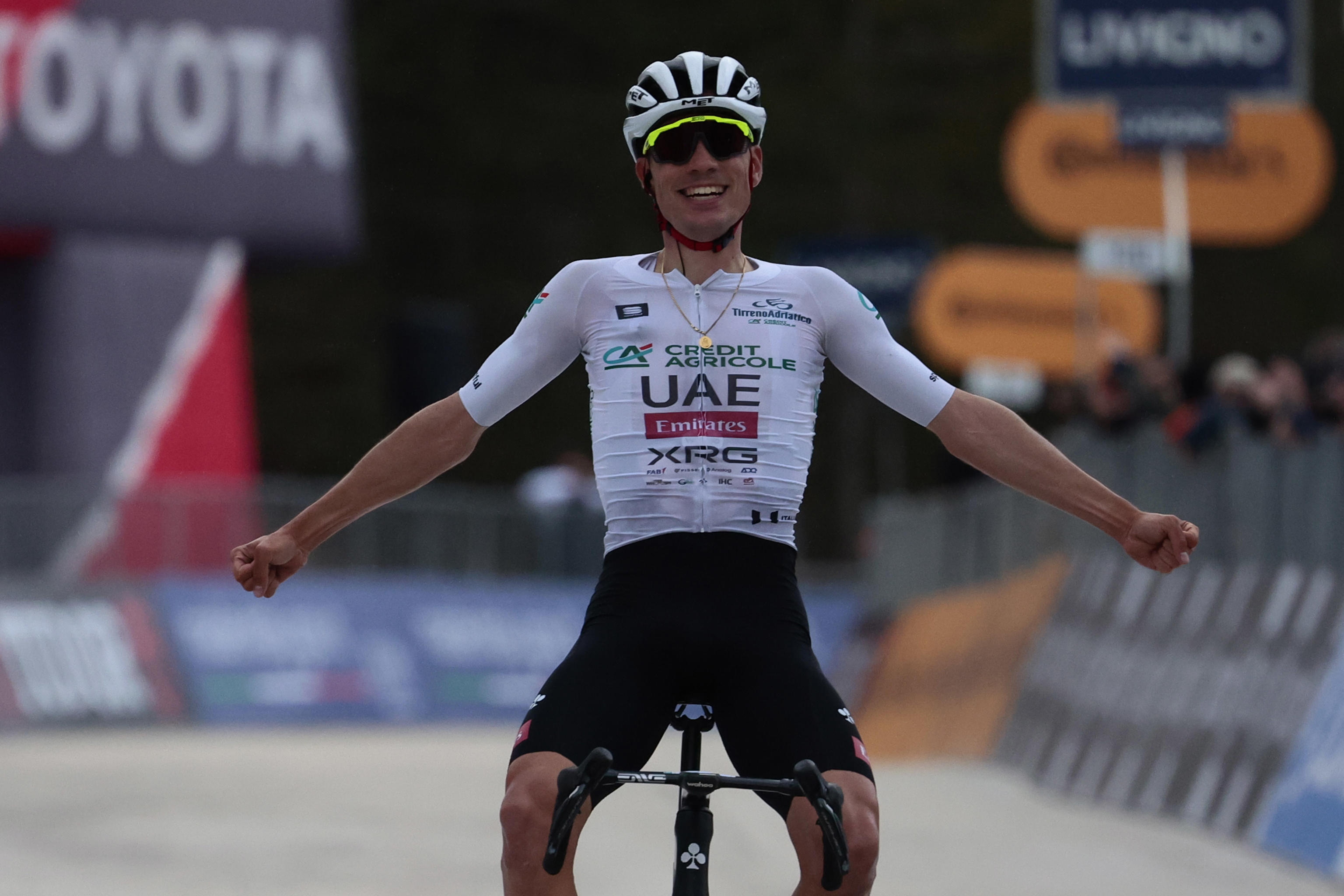 Juan Ayuso, ganador de la Tirreno-Adriático