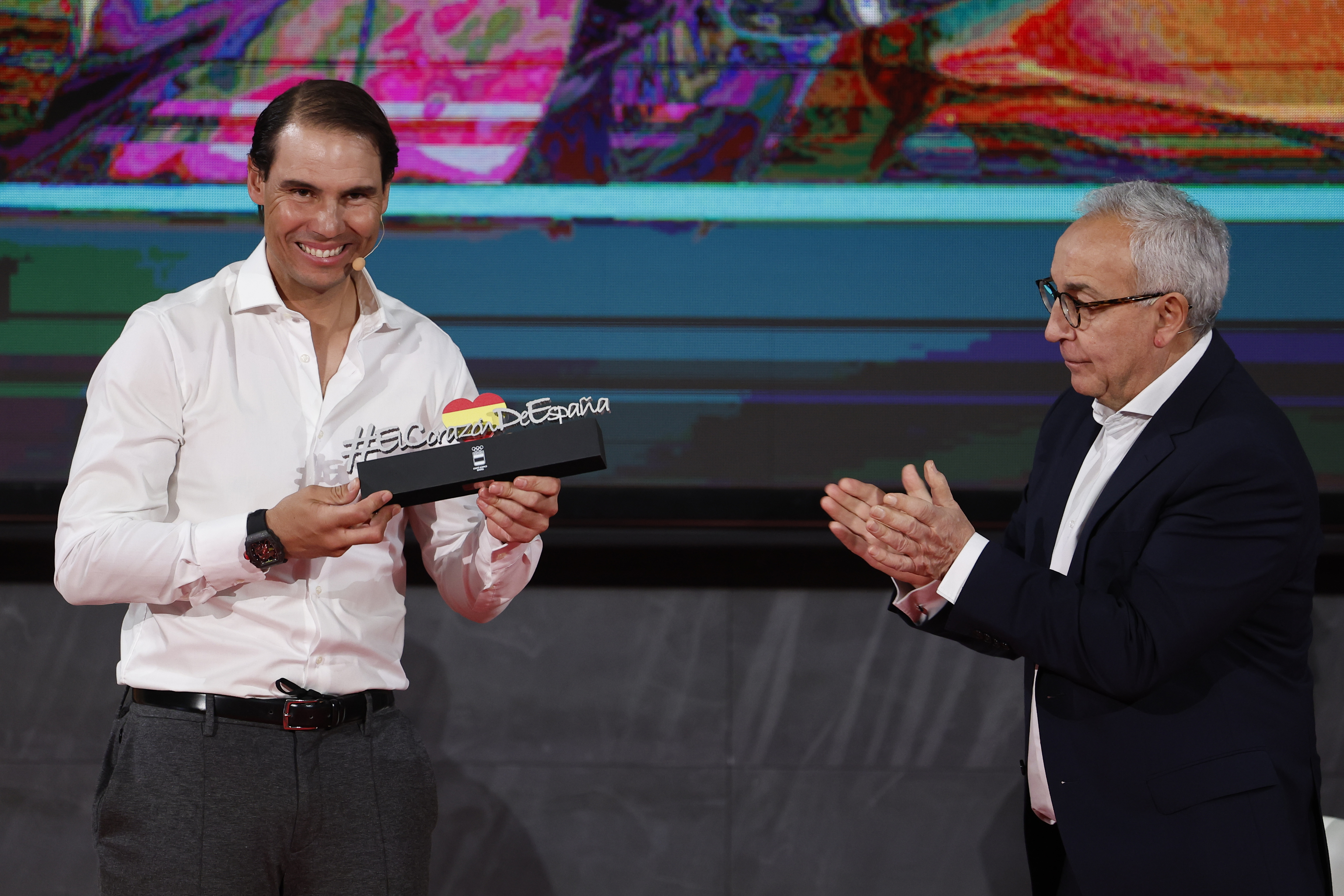 Nadal y Blanco, en el COE.