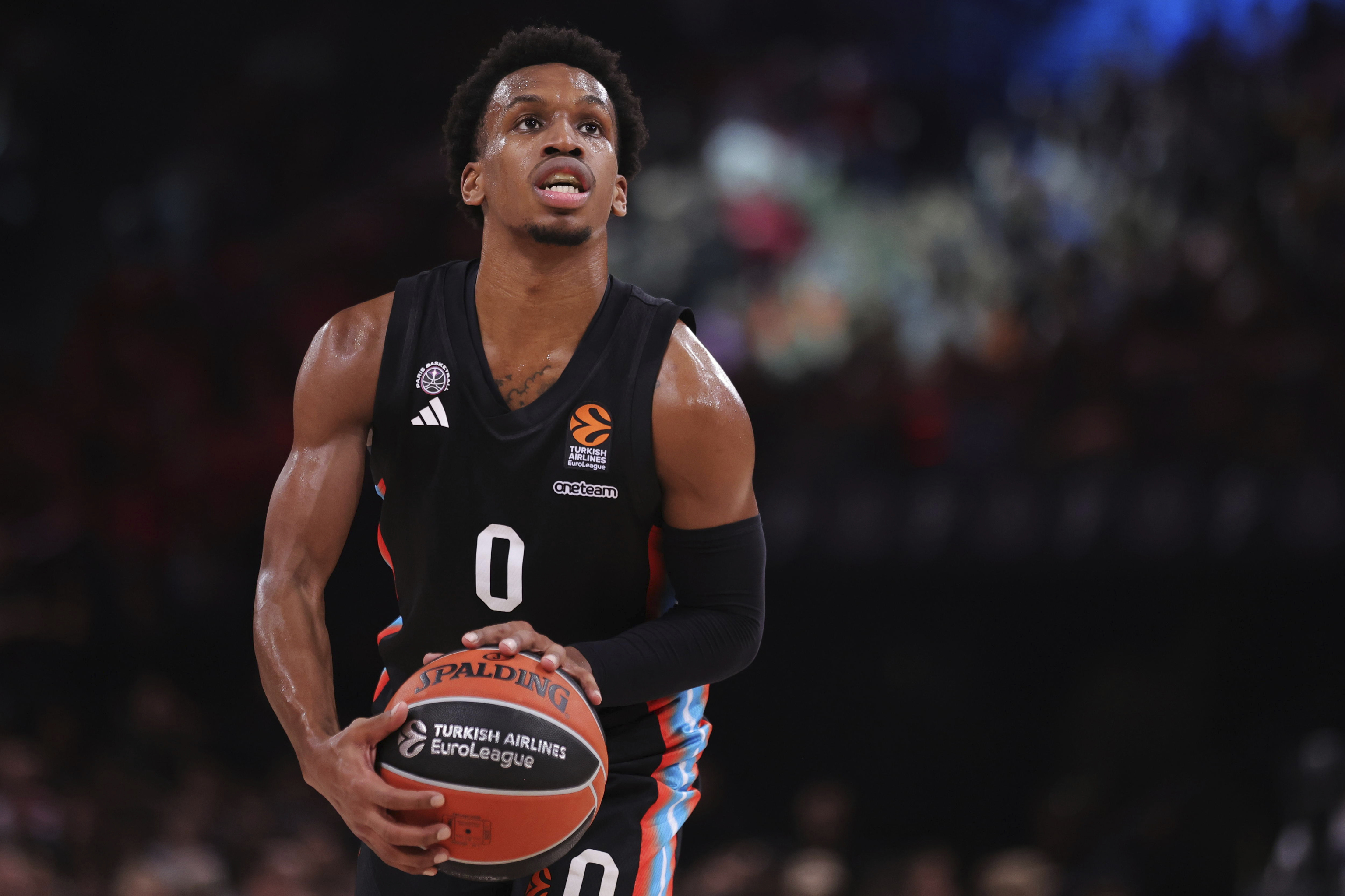 TJ Shorts, durante un partido reciente con el París Basketball.