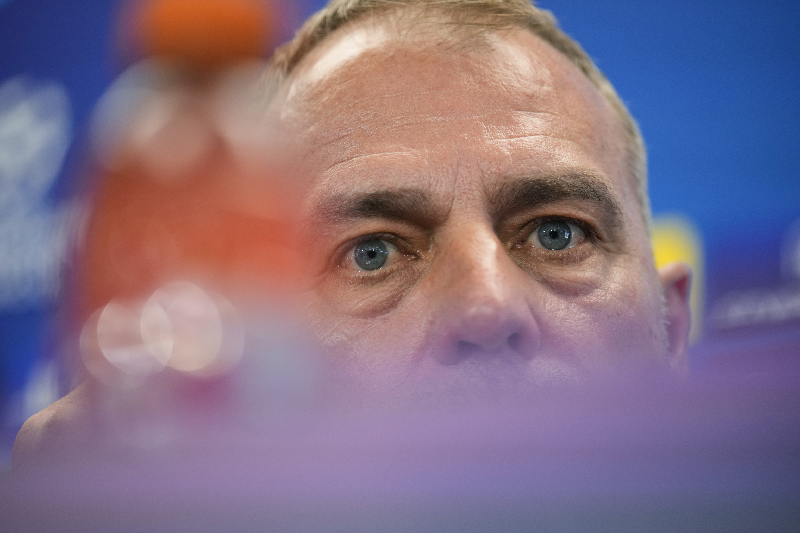 El entrenador del Barcelona, Hansi Flick.