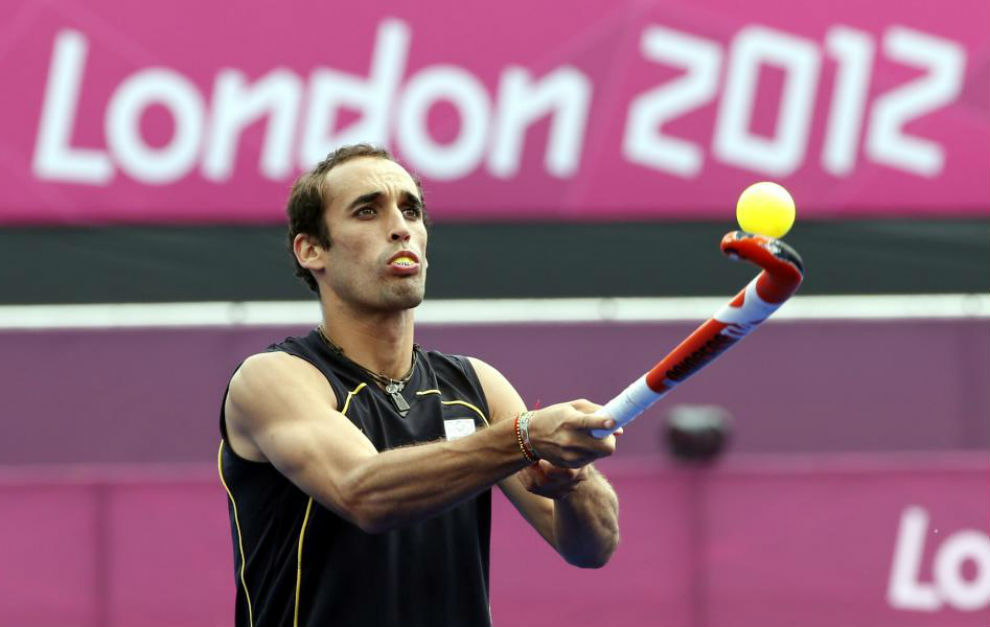 Ballbé, en acción, durante los Juegos de Londres 2012.