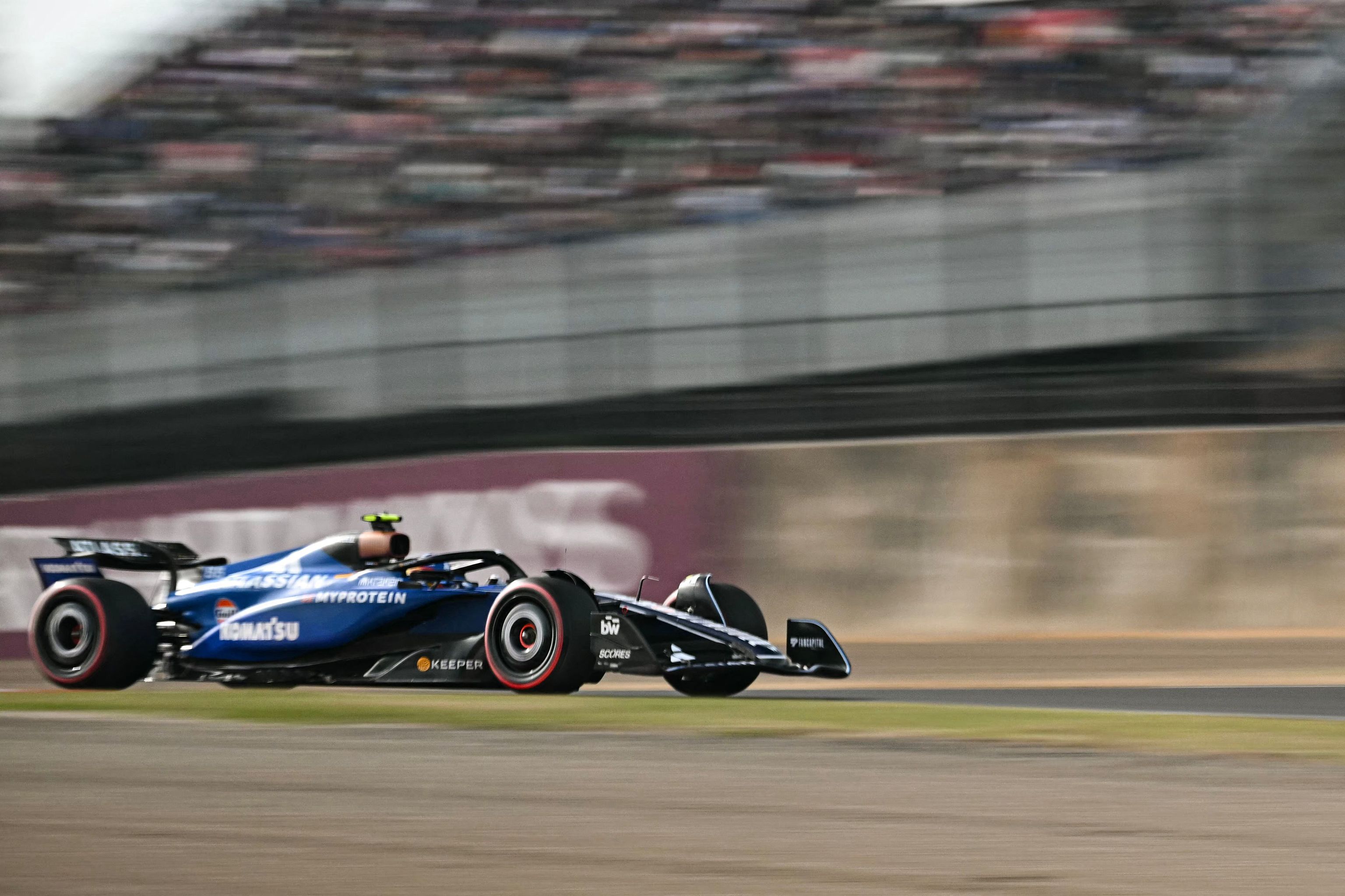 Sainz, con el W47, el sábado en la 'qualy' de Suzuka.