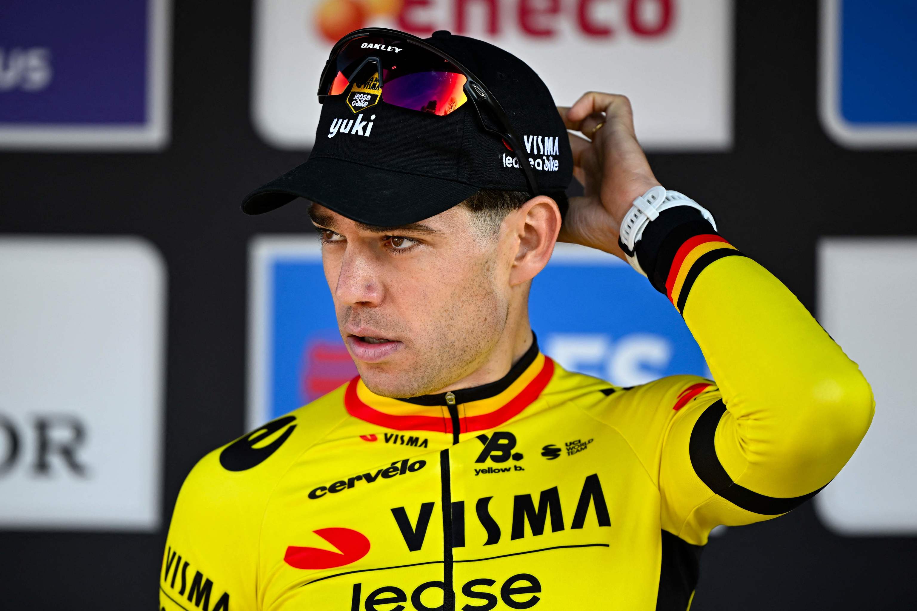 Van Aert, el pasado miércoles en A Través de Flandes.