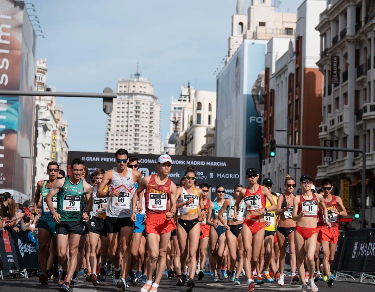 Una de las ediciones anteriores del GP de Madrid de marcha.