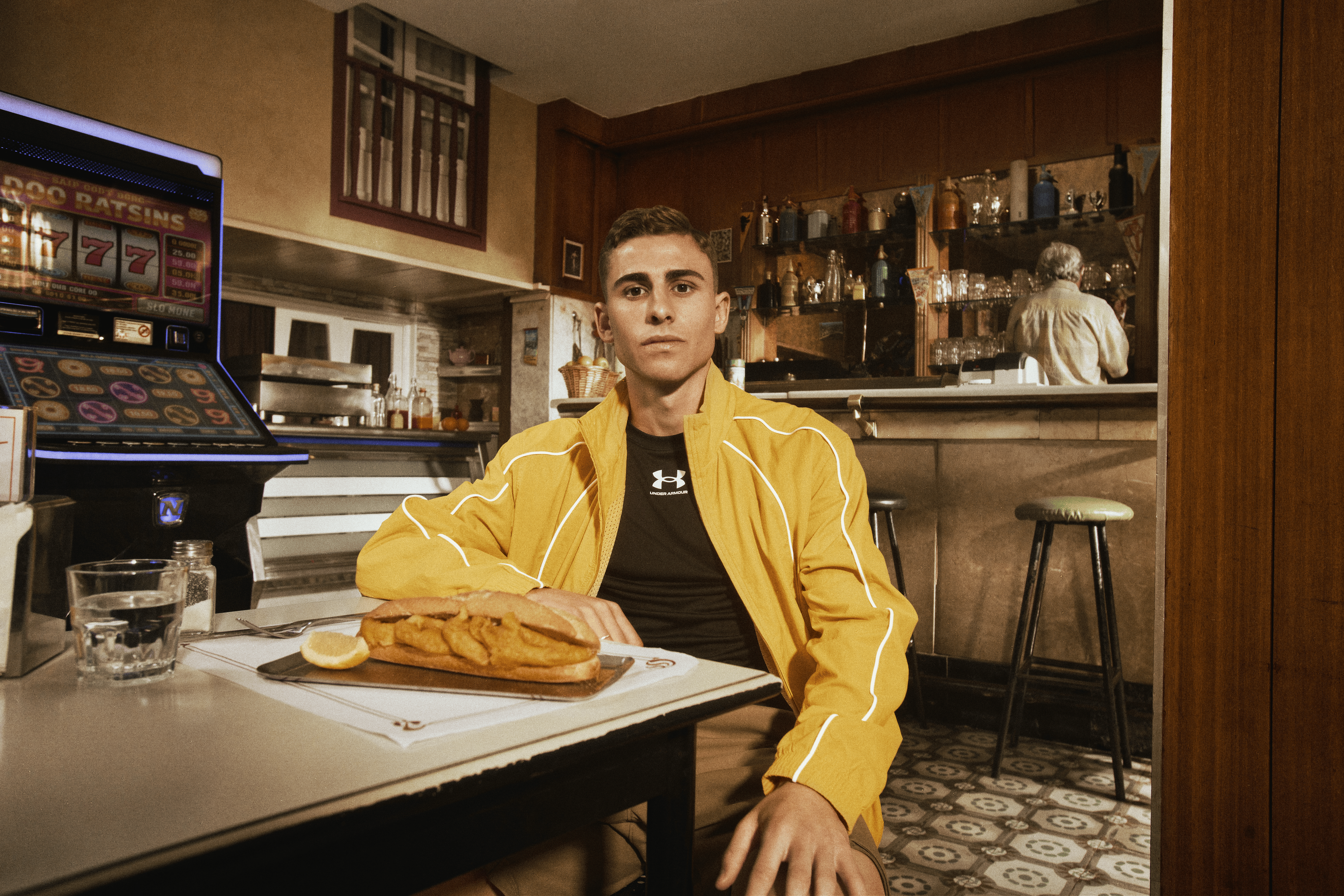 Fermín, en la nueva campaña de Under Armour.