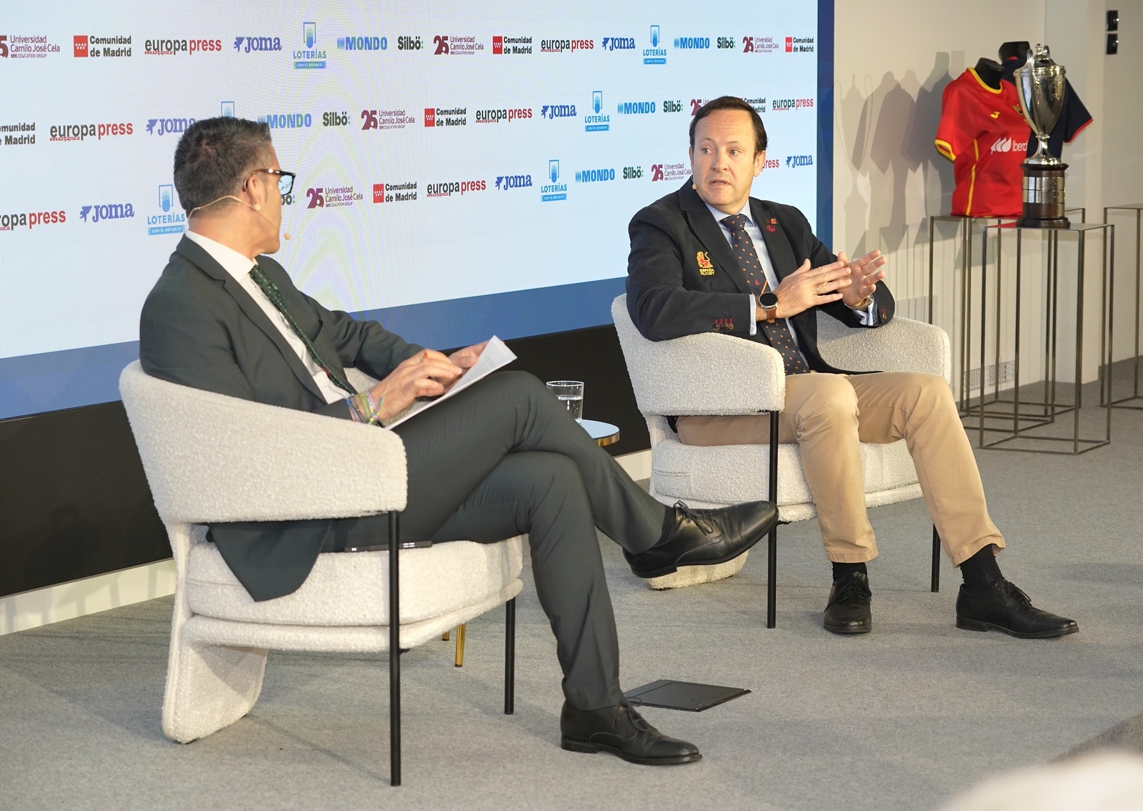 Juan  Carlos Martín, este miércoles en Madrid