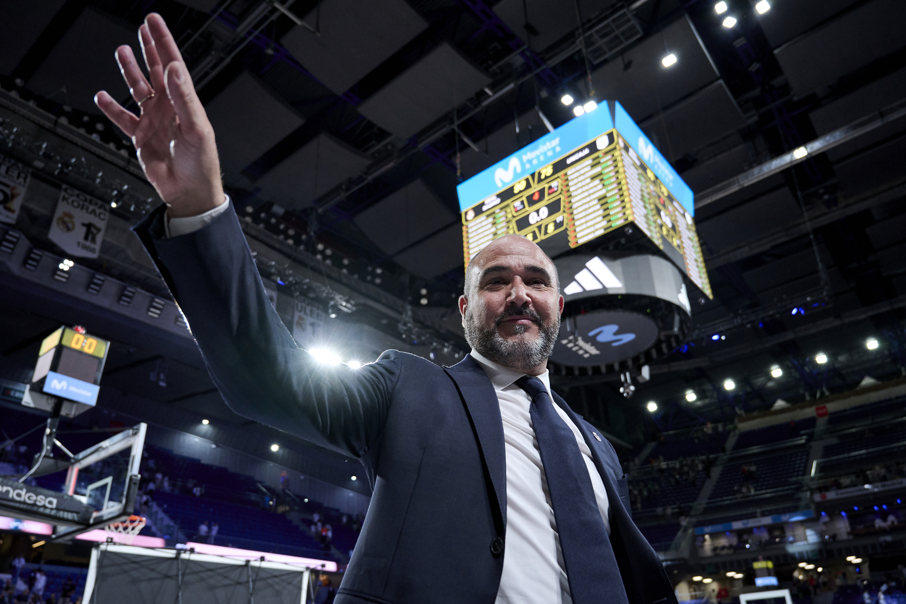 Chus Mateo, en una imagen reciente en el Palacio.