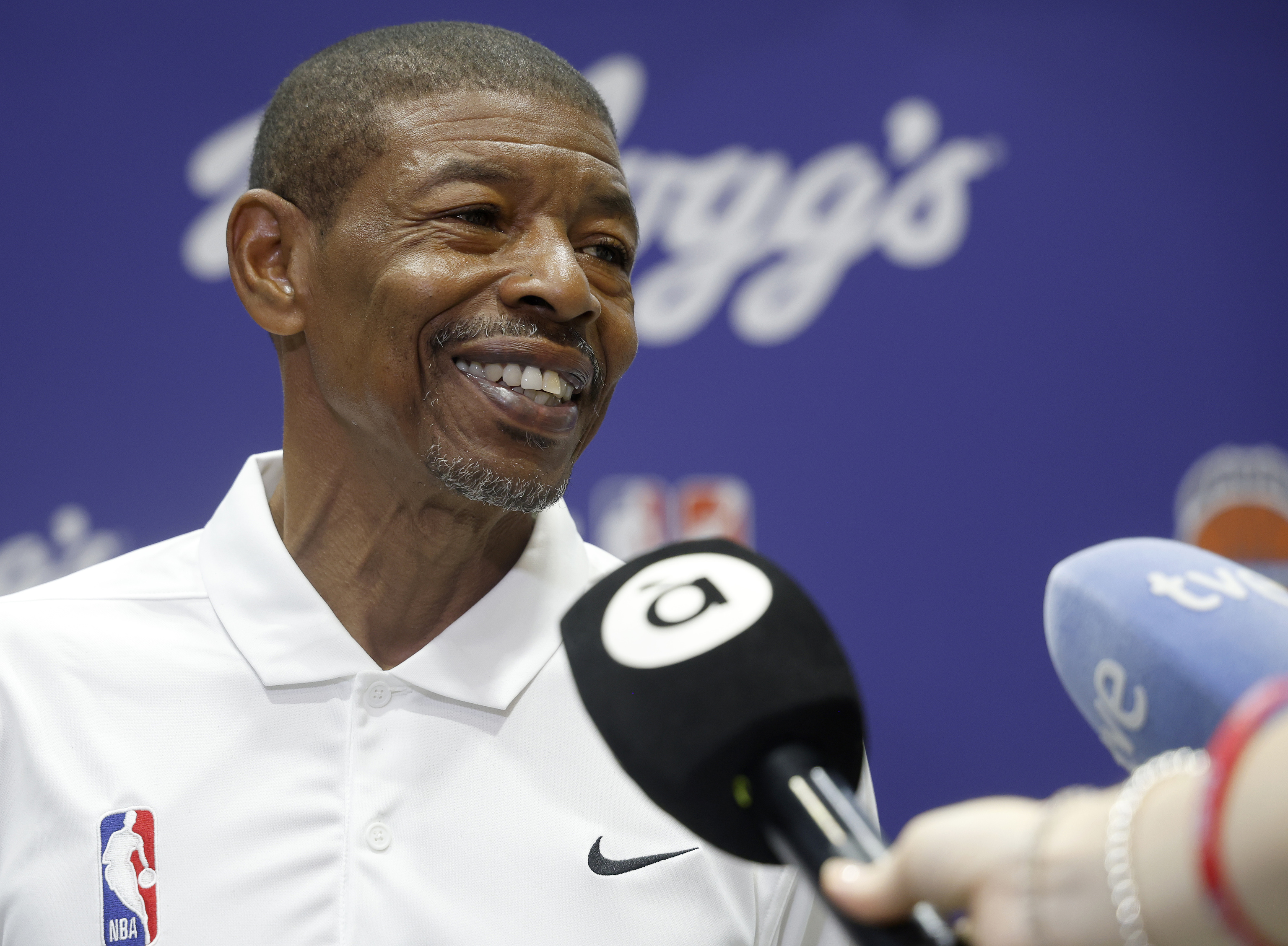 Bogues, en su reciente visita a Valencia.