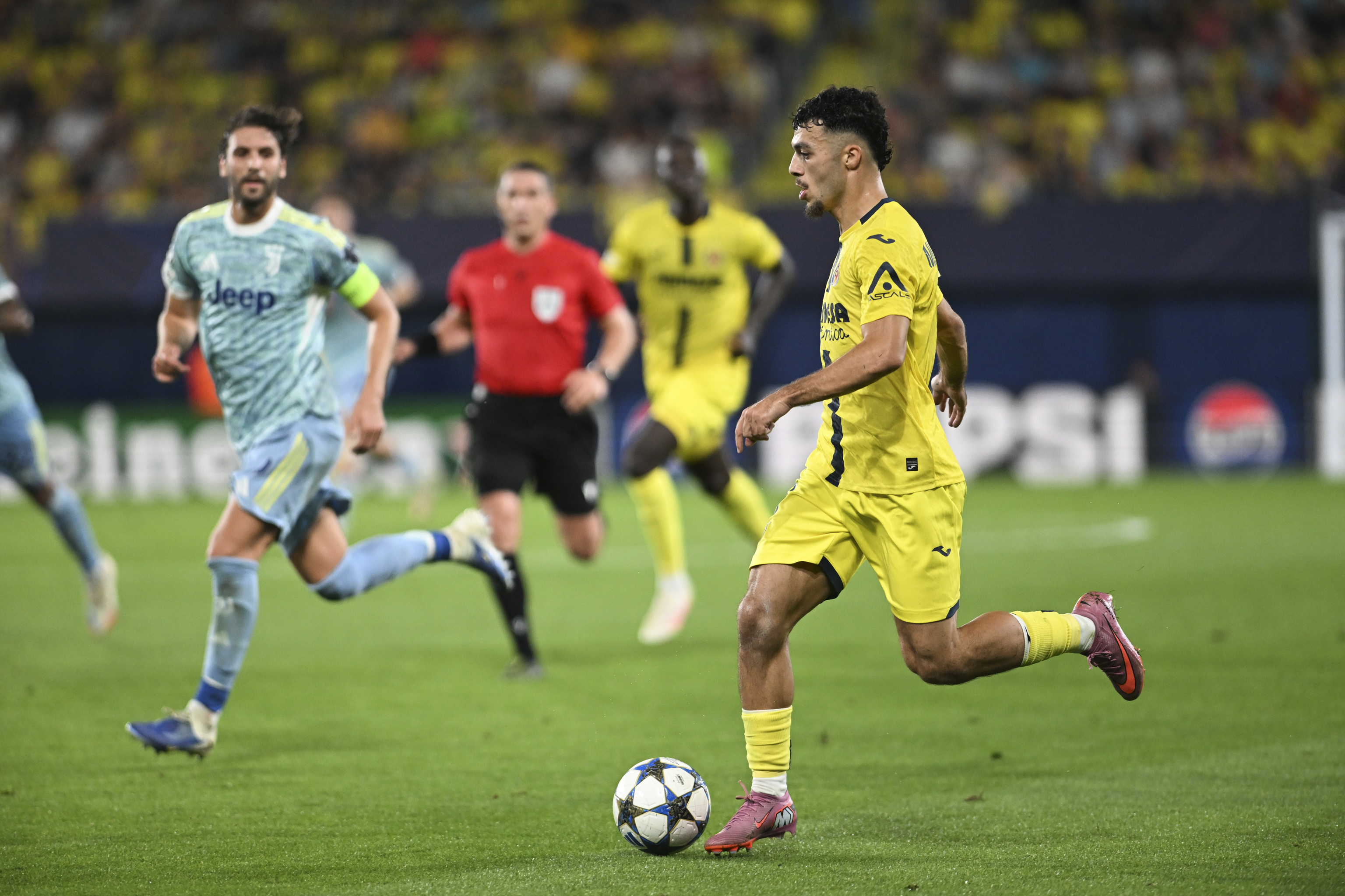 Mikautadze, el pasado miércoles, en La Cerámica.