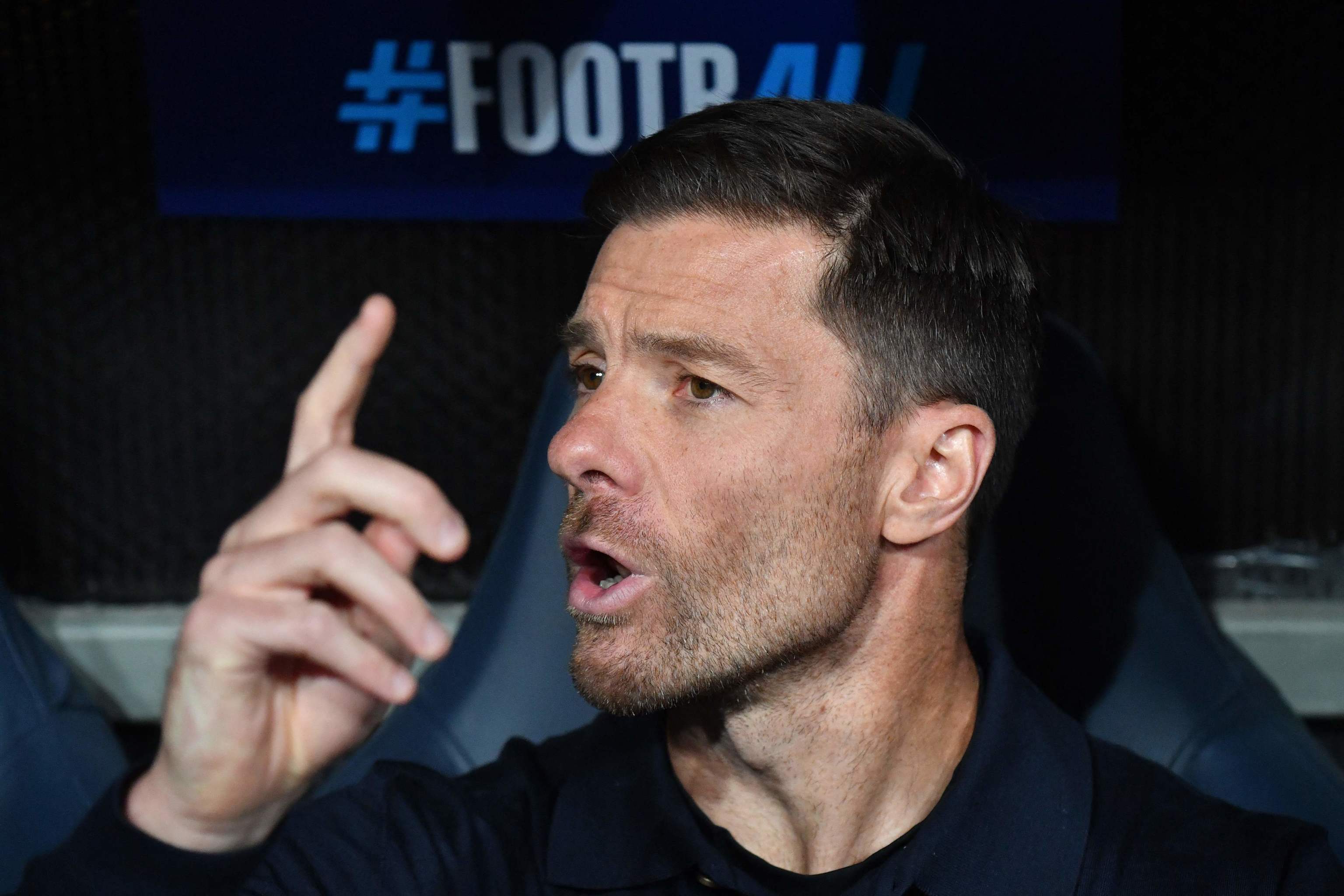 El entrenador del Madrid, Xabi Alonso.