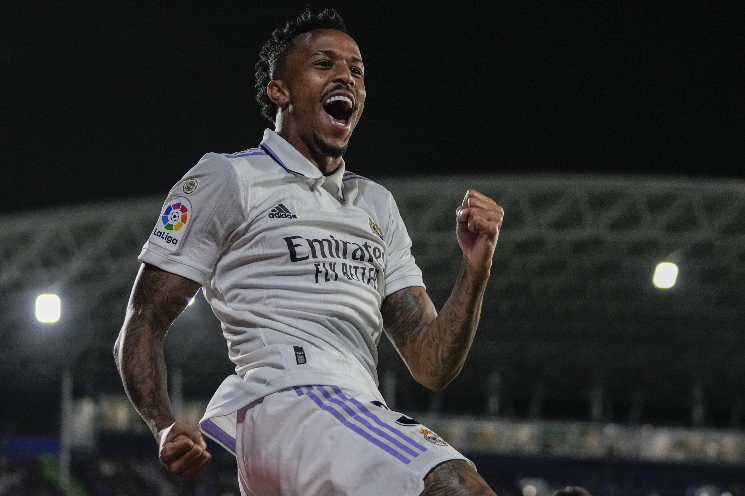 El cacique Militao marca sin respirar e impone el poder físico del Madrid en Getafe