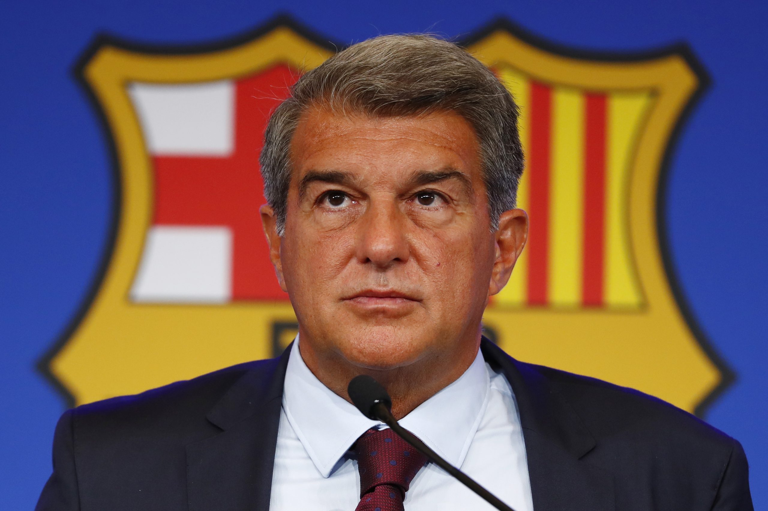 Joan Laporta carga contra los capitanes y vuelve a defender la Superliga