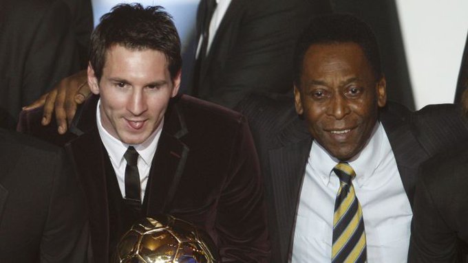 Pelé, otra lágrima en el Olimpo: Messi se queda solo