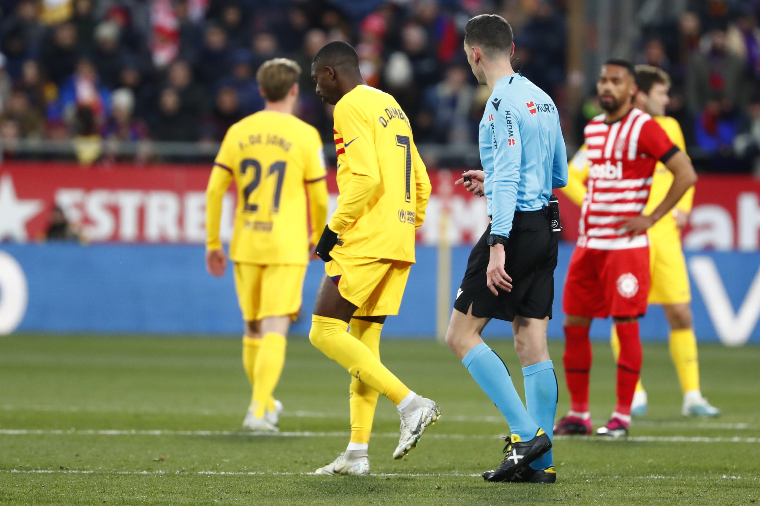 450 días después, Dembélé se vuelve a lesionar: peligra el United