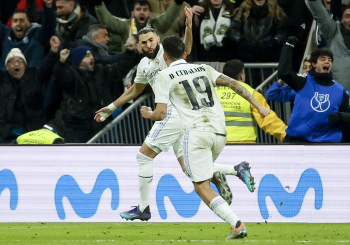Benzema y Vinicius decantan el derbi para un Madrid que siempre sabe esperar