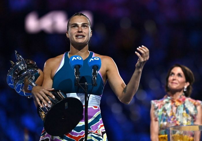 Sabalenka se corona reina de Australia