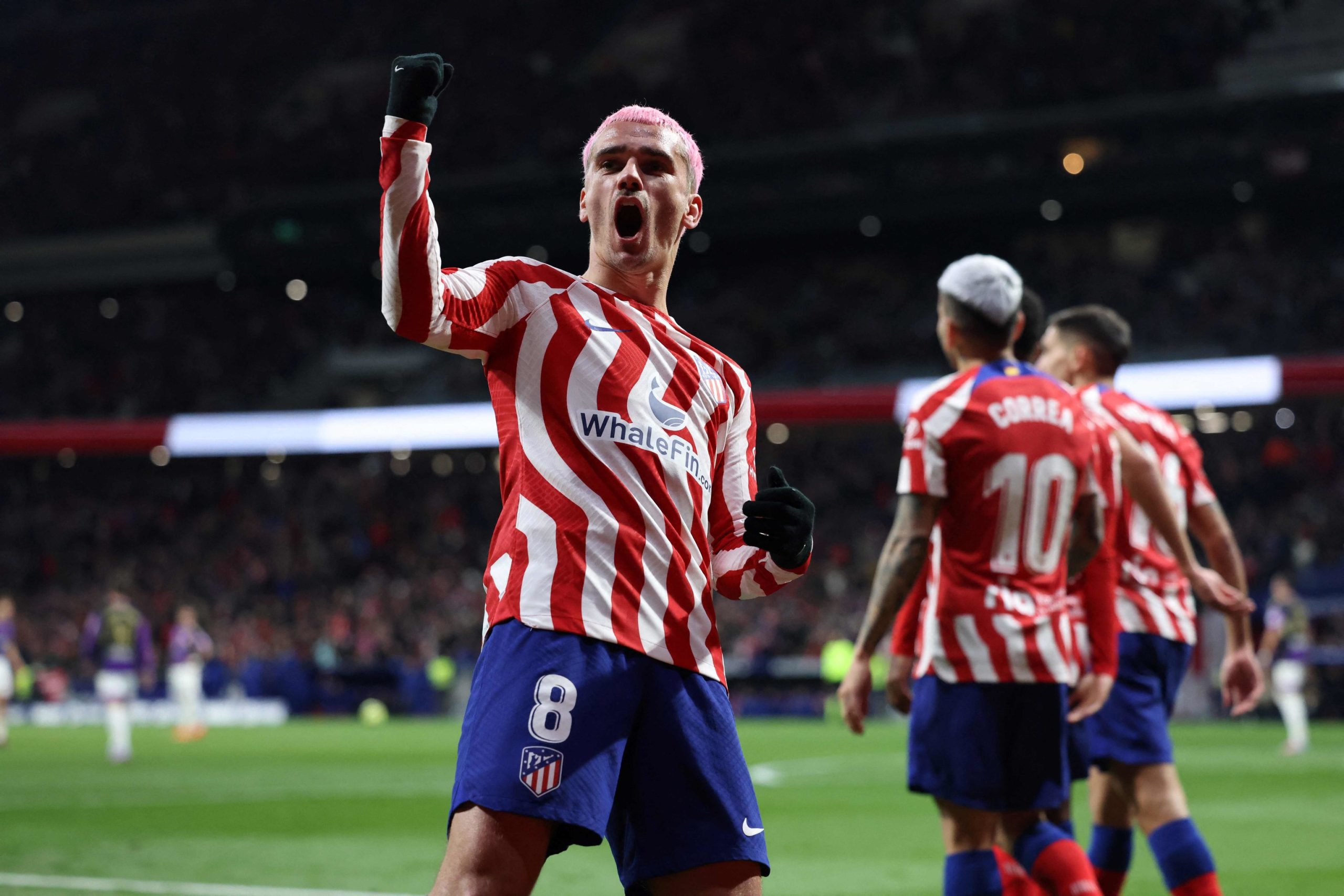 Un excelso Griezmann alimenta el optimismo del Atlético antes del derbi