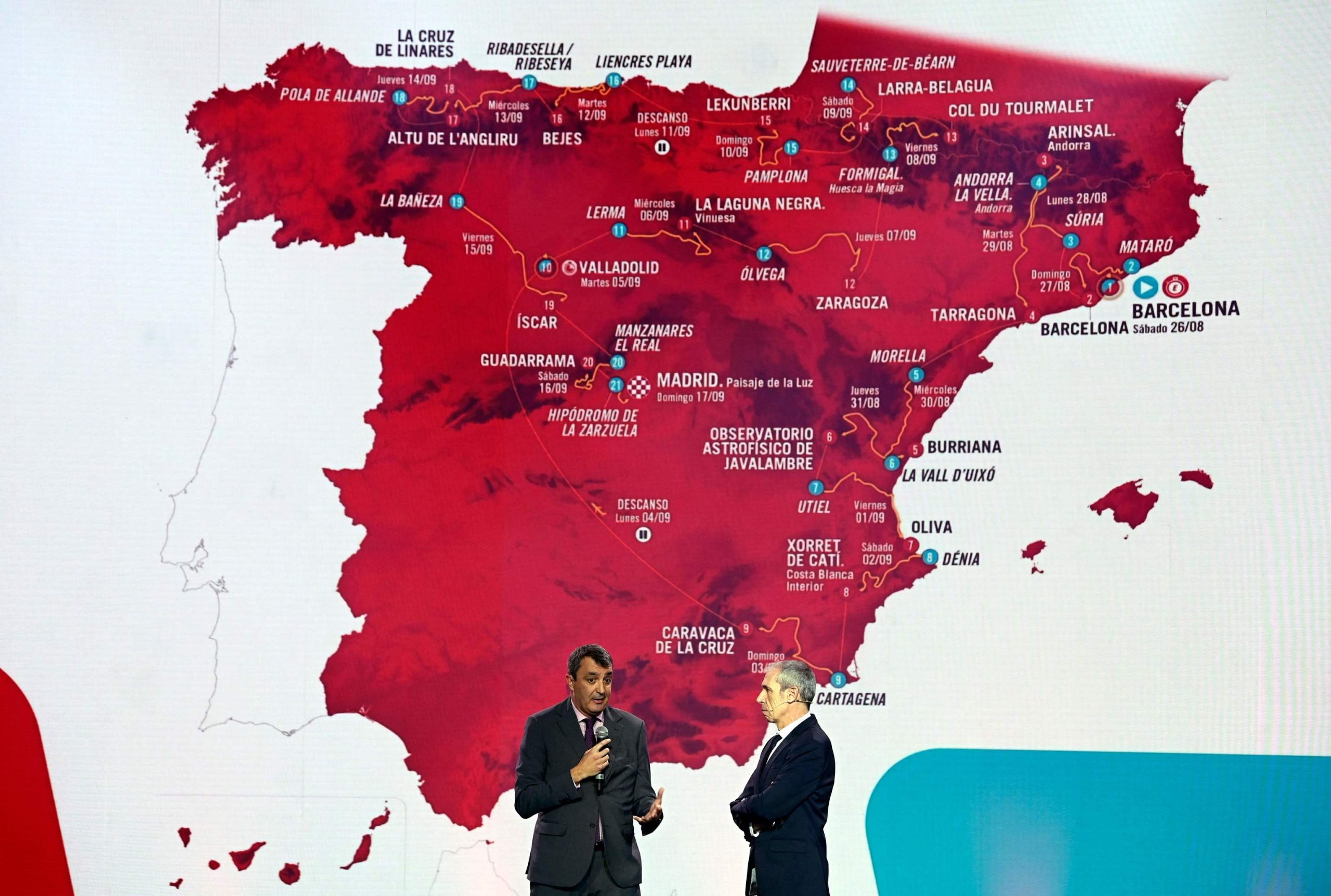 Vuelta 2023: Tourmalet-Angliru, el mayor desafío de gigantes