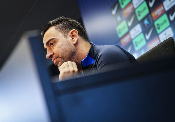 Xavi se disculpa por '"obviar" a la víctima de Alves: "No estuve afortunado"