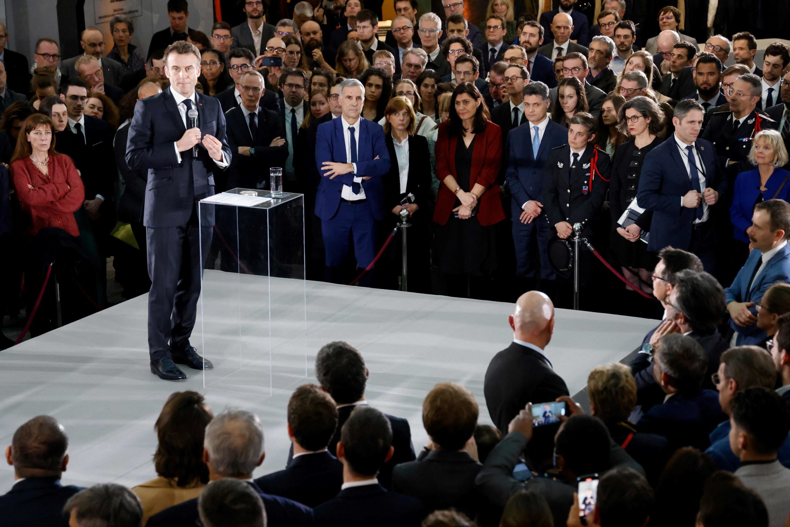 Macron lanza la cuenta atrás para los Juegos de París: "Tenemos que estar a la altura"