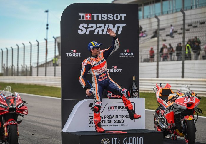 Pole y podio para Marc Márquez en el primer sprint de MotoGP