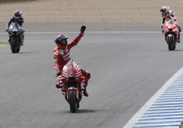 Bagnaia gana en Jerez y recupera el liderato de MotoGP