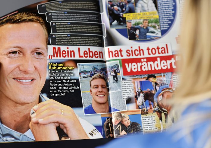 Destituyen a la directora de la revista que publicó la falsa entrevista con Michael Schumacher